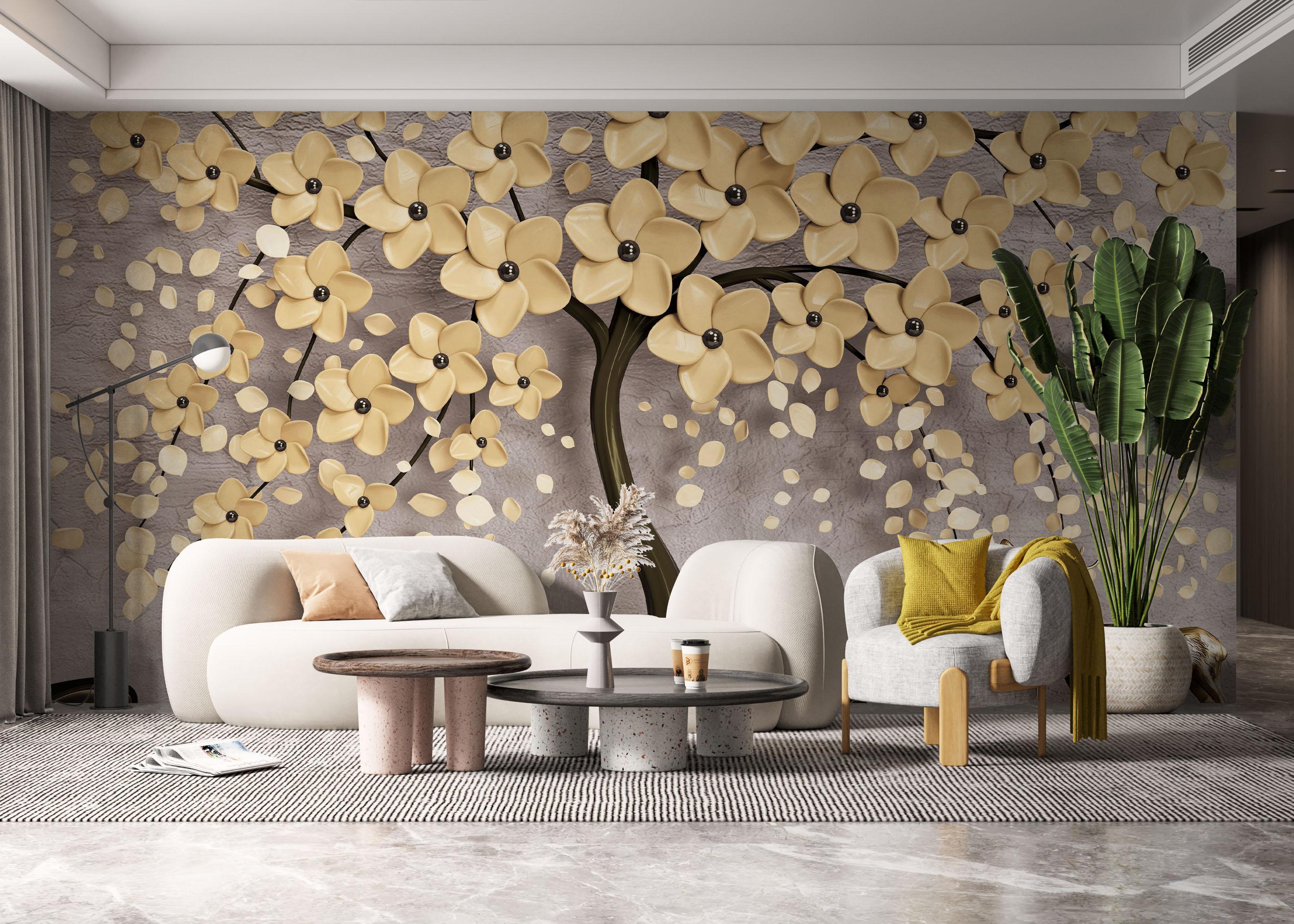 Fototapeta Chocolate Flowers mockup 6