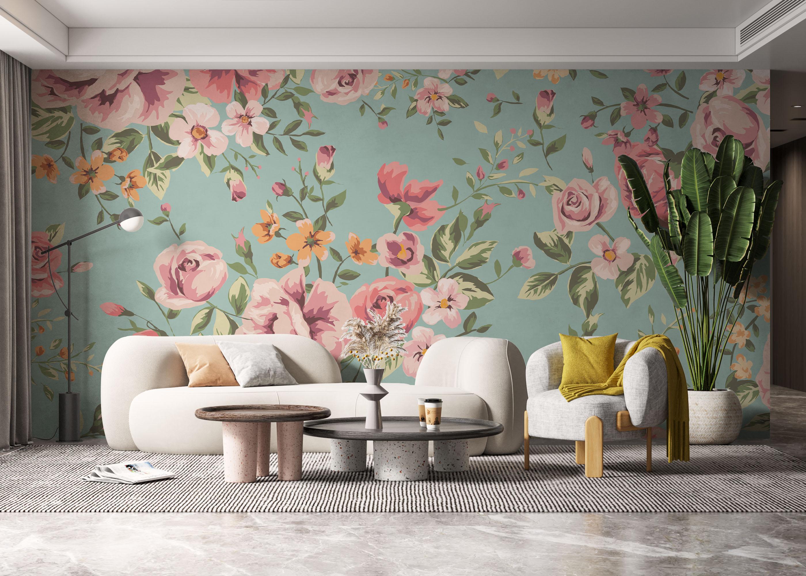 Fototapeta Classic Wallpaper mockup 6