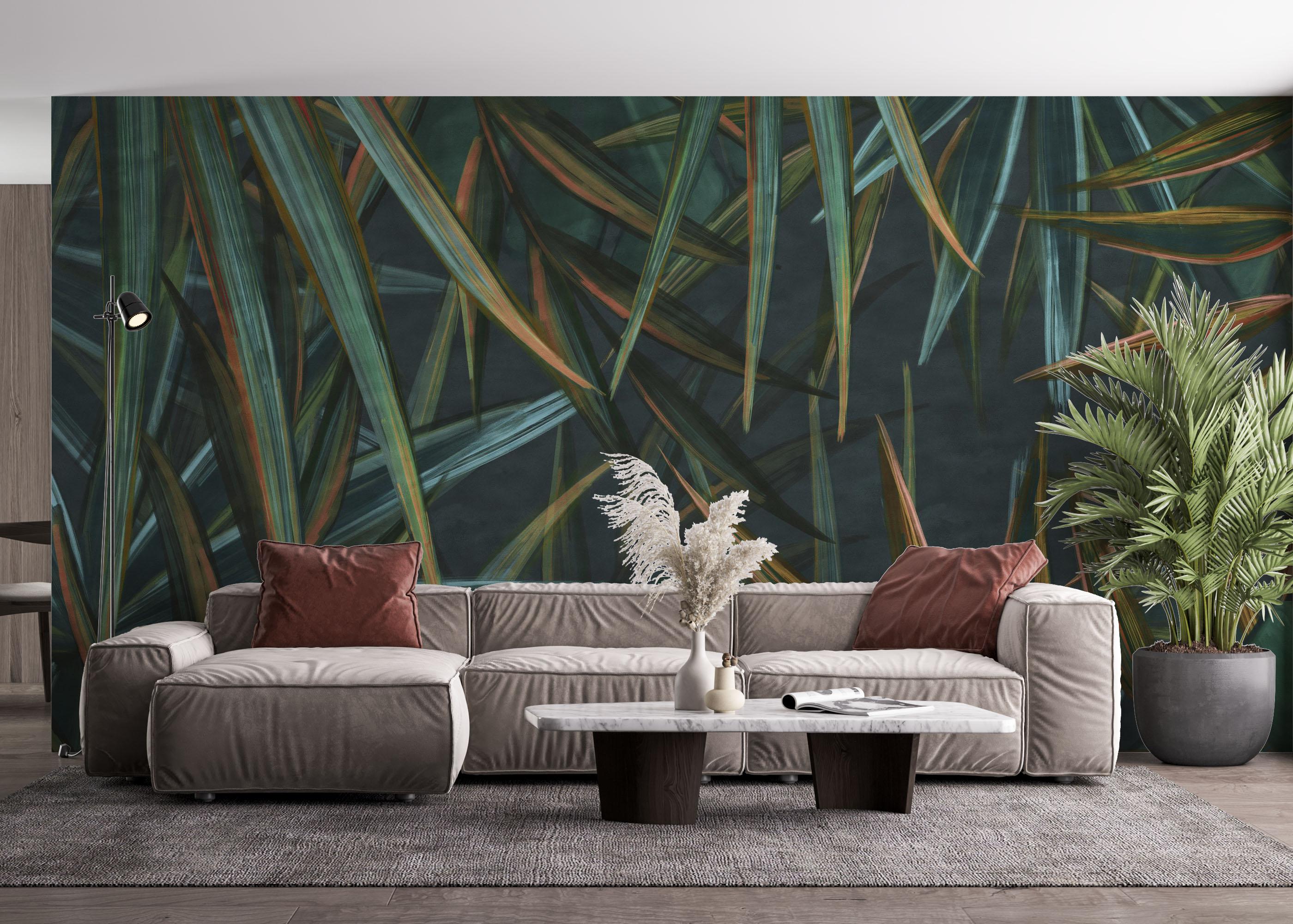 Fototapeta Close Up Jungle mockup 4