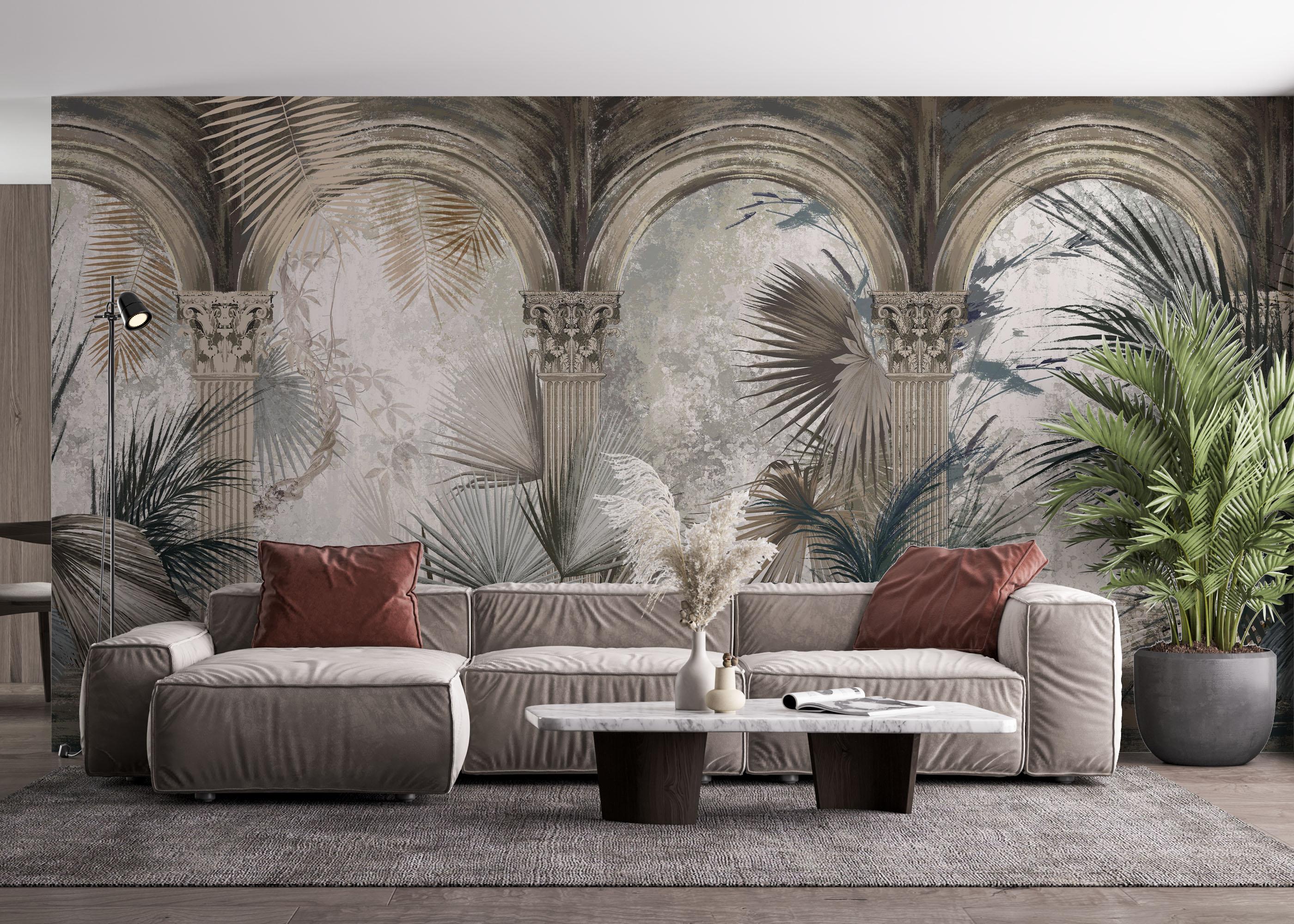 Fototapeta Greek Colums mockup 4