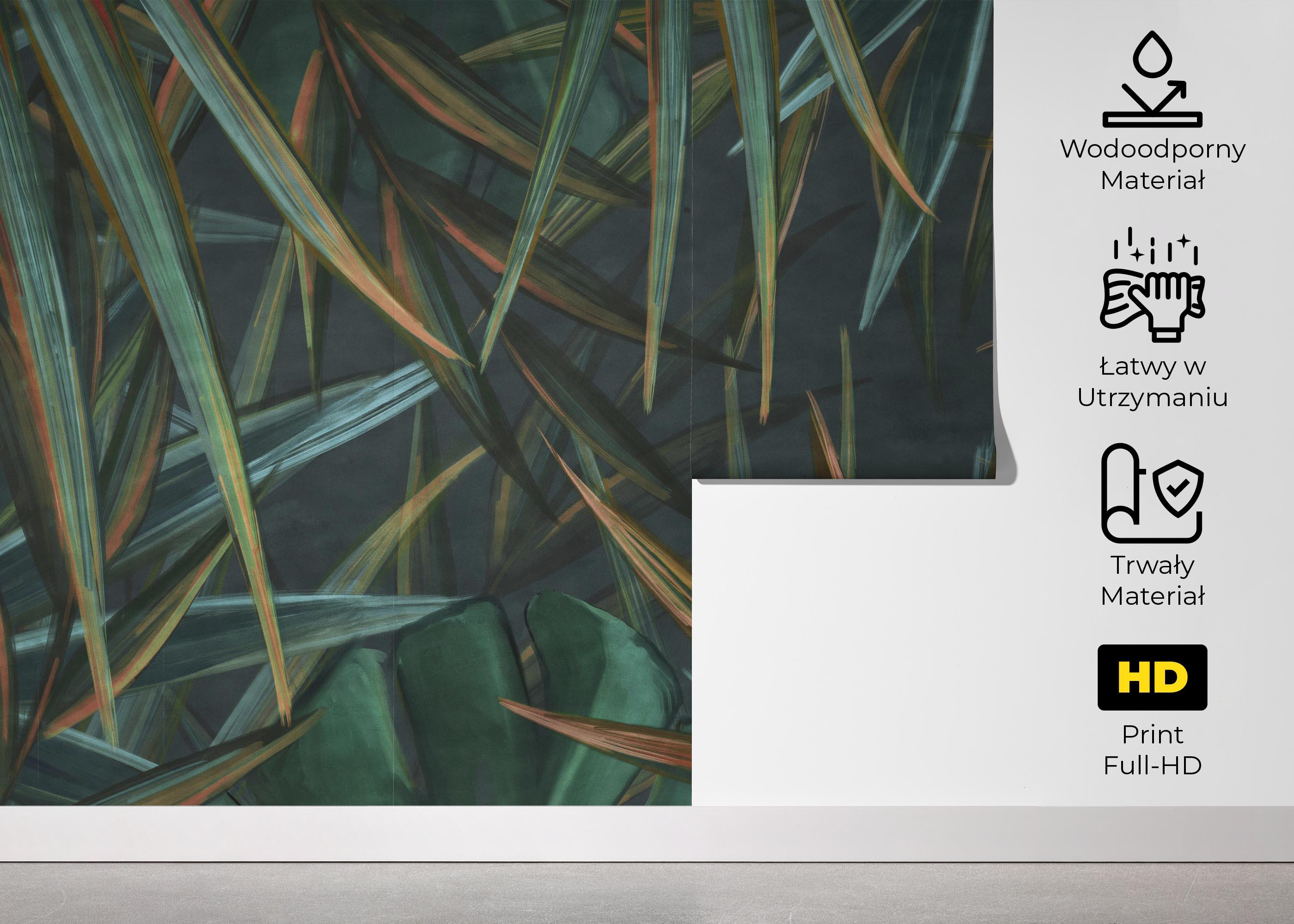 Fototapeta Close Up Jungle mockup 5