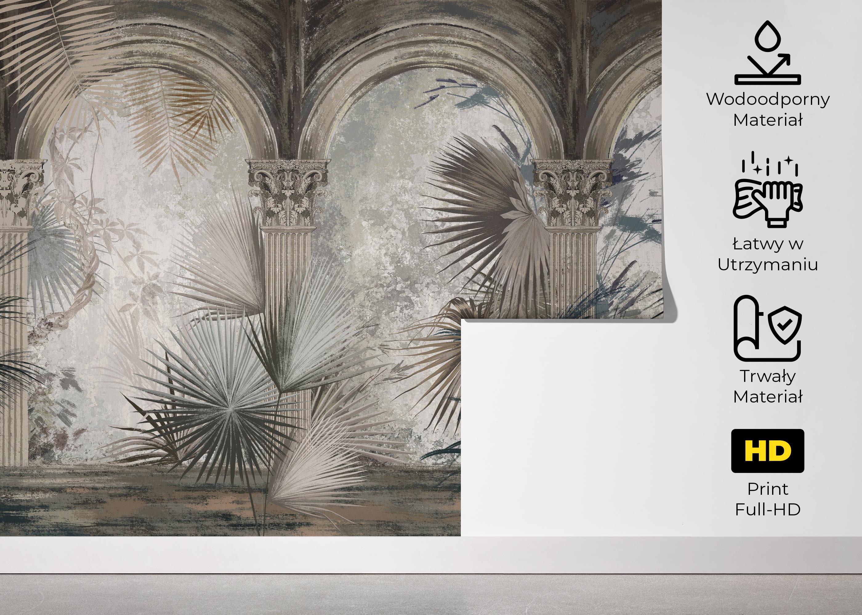Fototapeta Greek Colums mockup 5