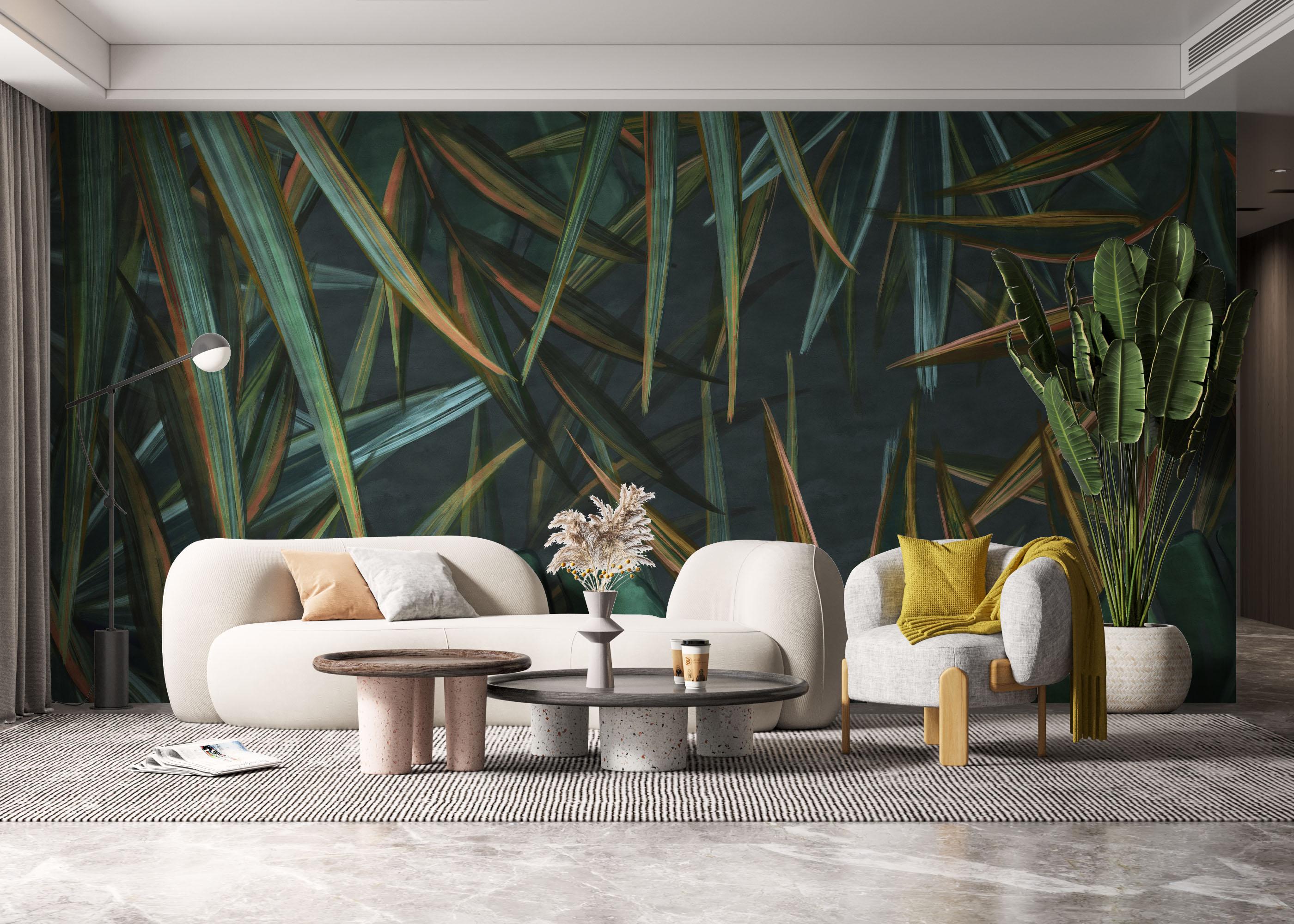 Fototapeta Close Up Jungle mockup 6