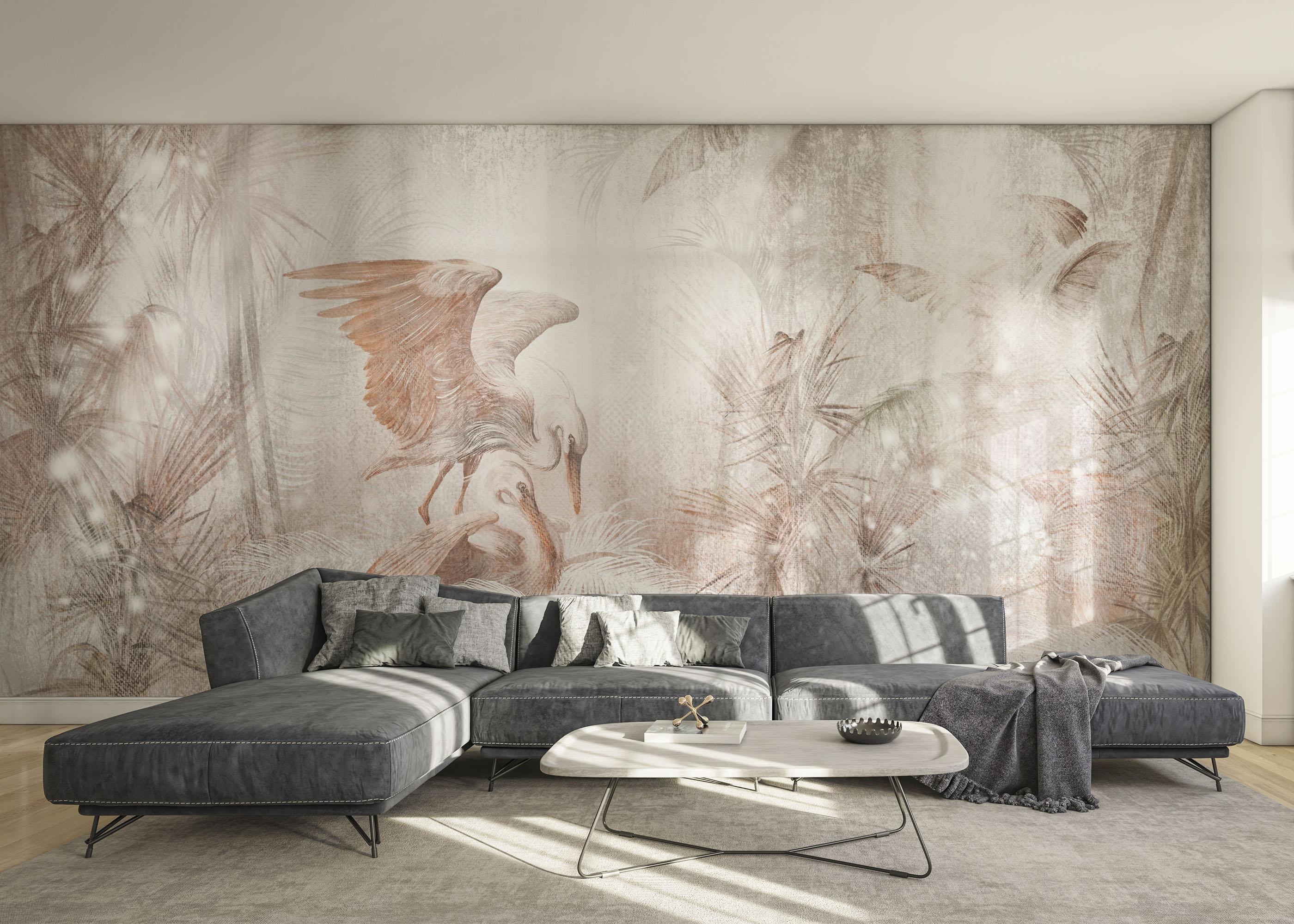 Fototapeta Dreamy Pelicans mockup 0