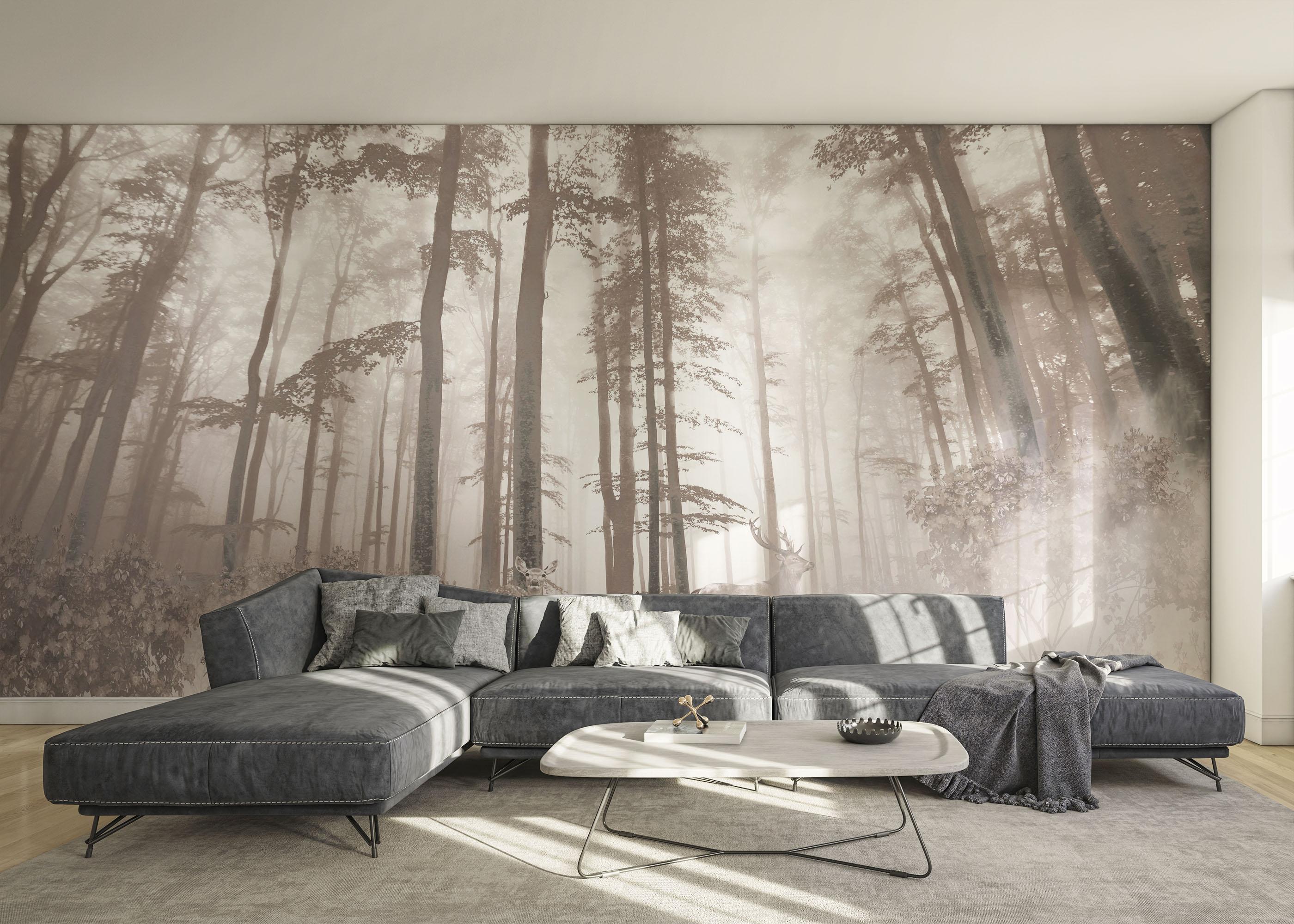 Fototapeta Forest Elk mockup 0