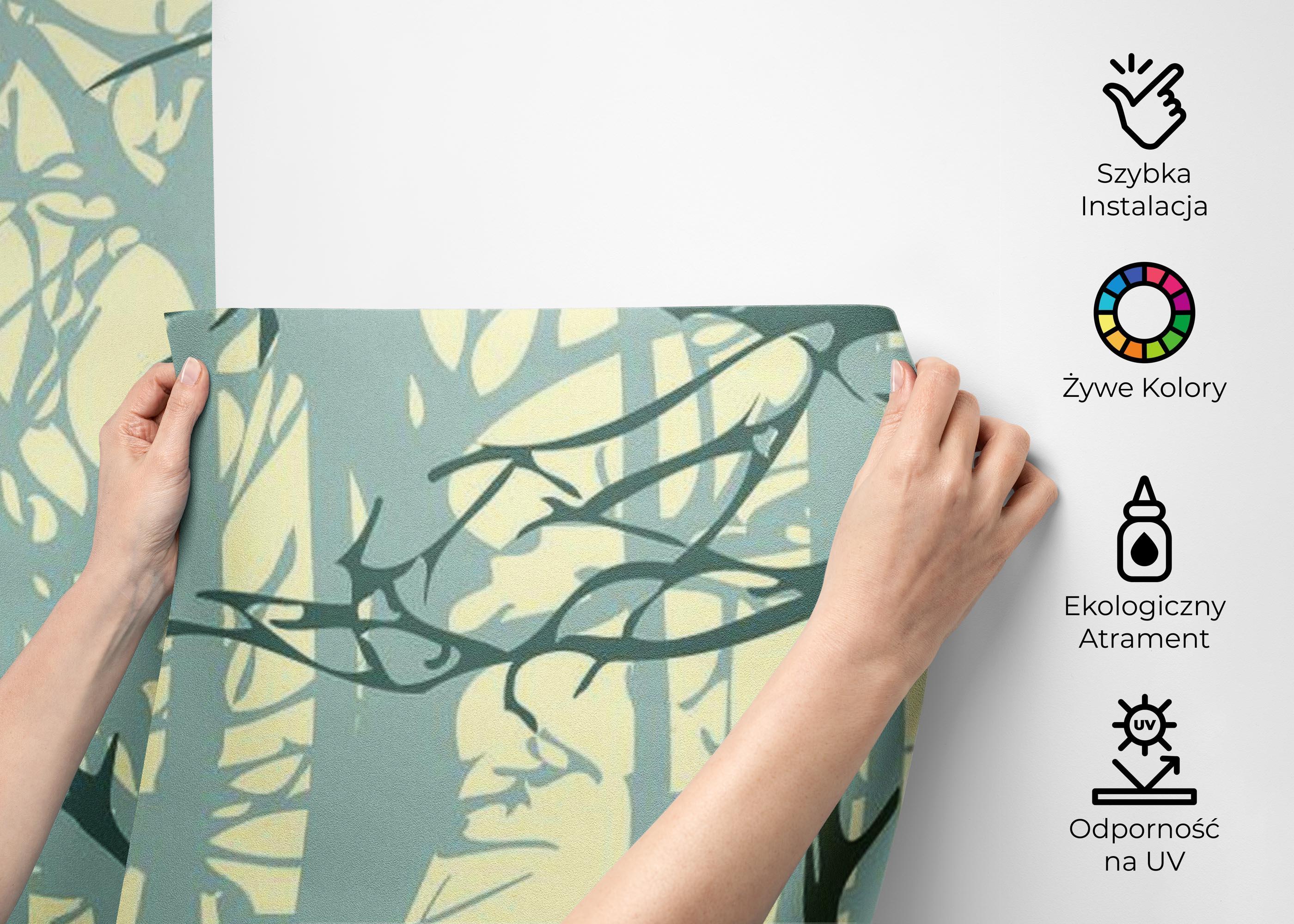 Fototapeta Deer Forest mockup 2