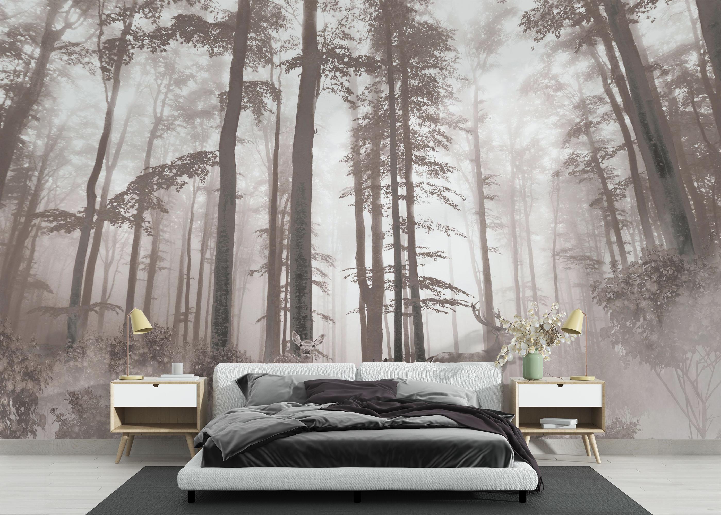 Fototapeta Forest Elk mockup 3