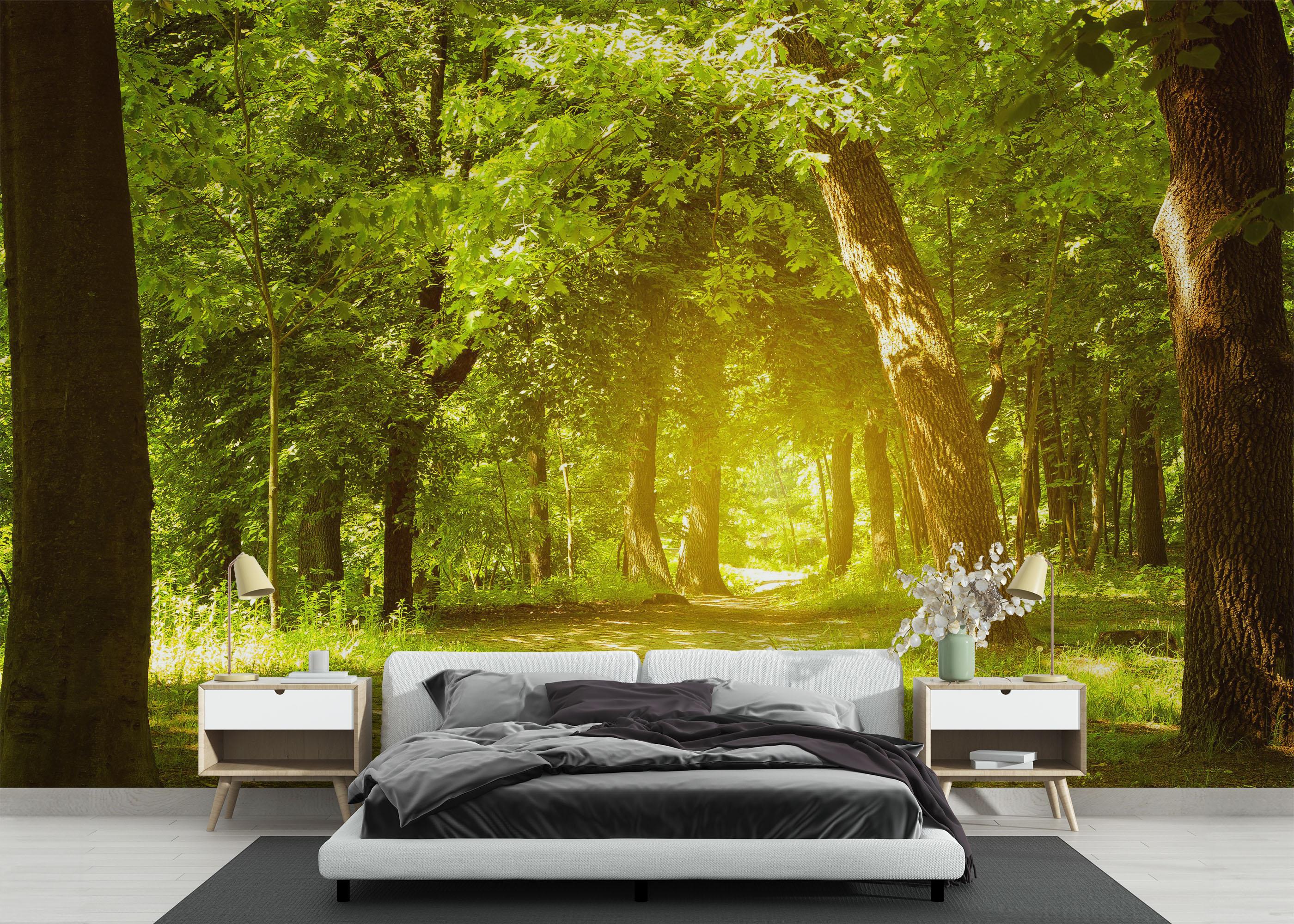 Fototapeta Forest Road mockup 3