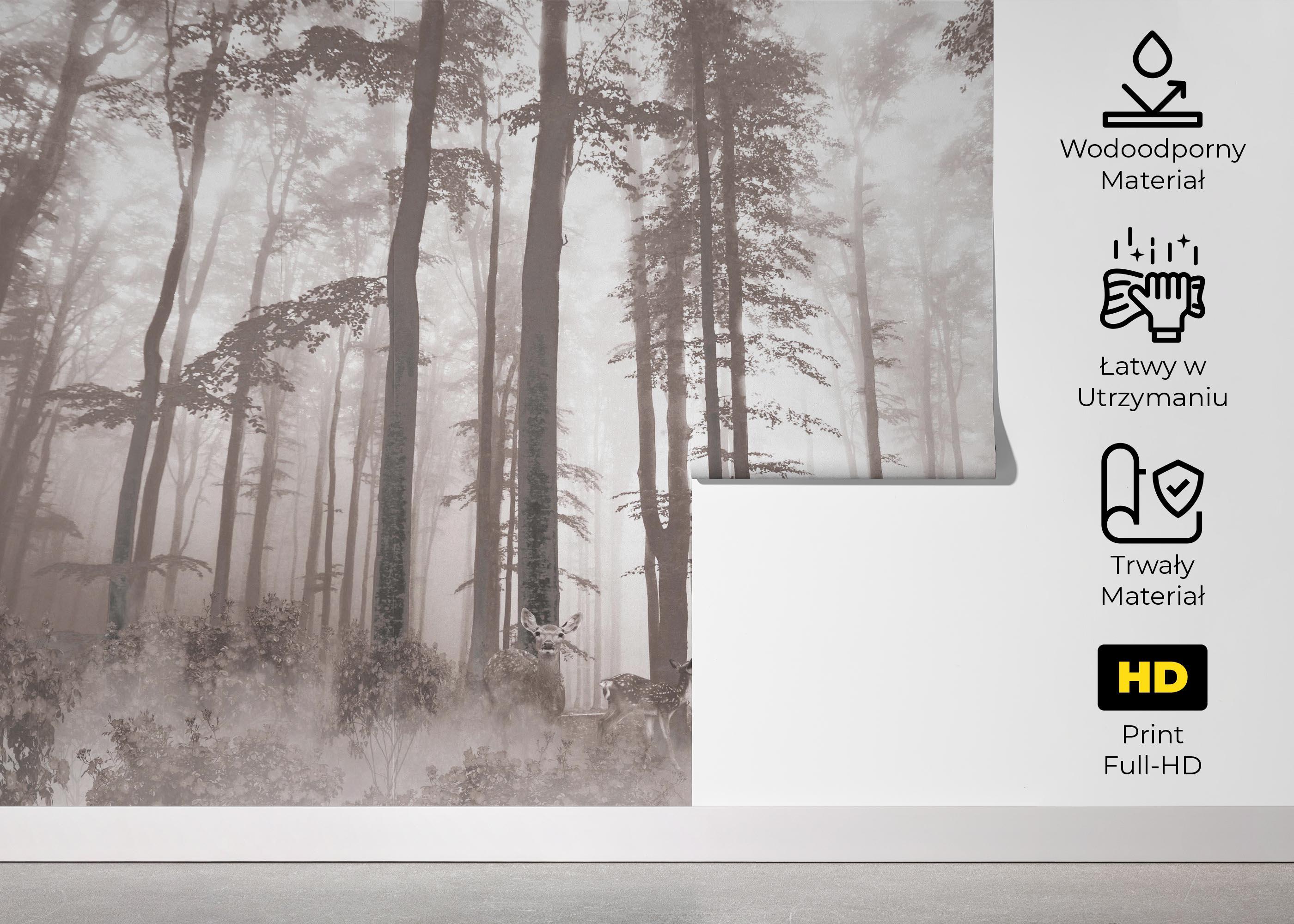 Fototapeta Forest Elk mockup 5