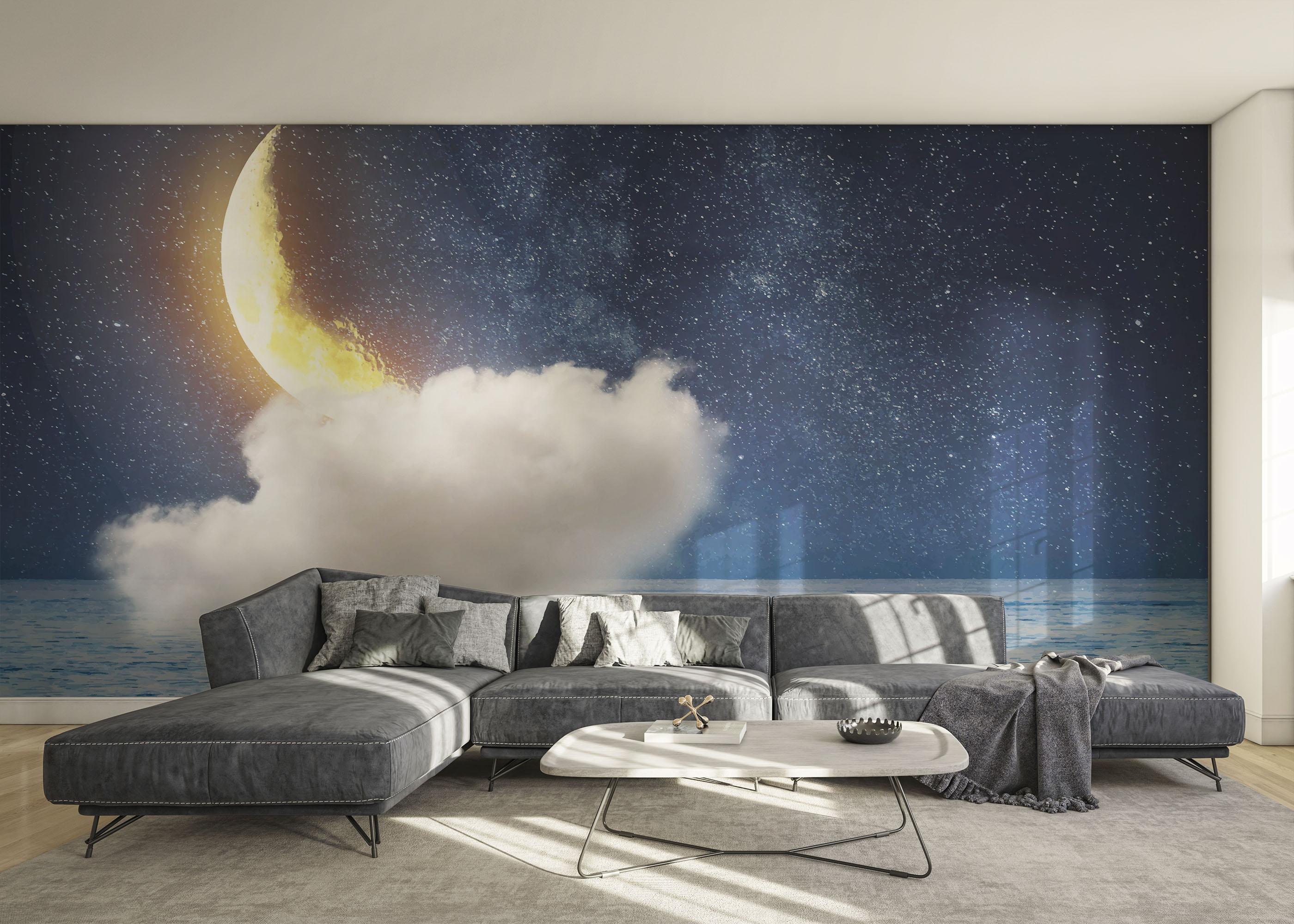 Fototapeta Floating Cloud mockup 0