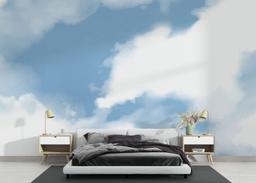 Blue White Sky mockup 3