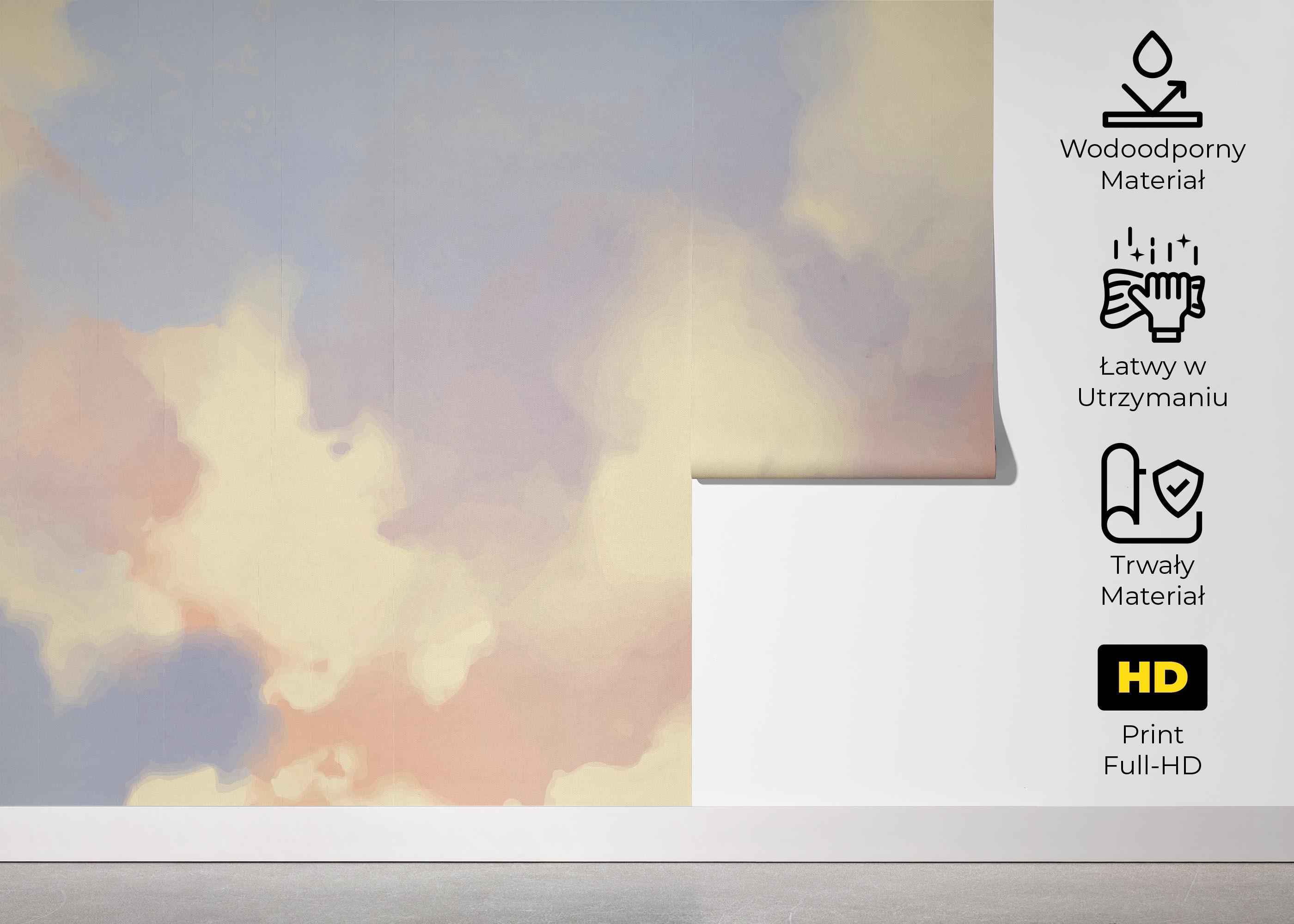 Fototapeta Cream Clouds View mockup 5