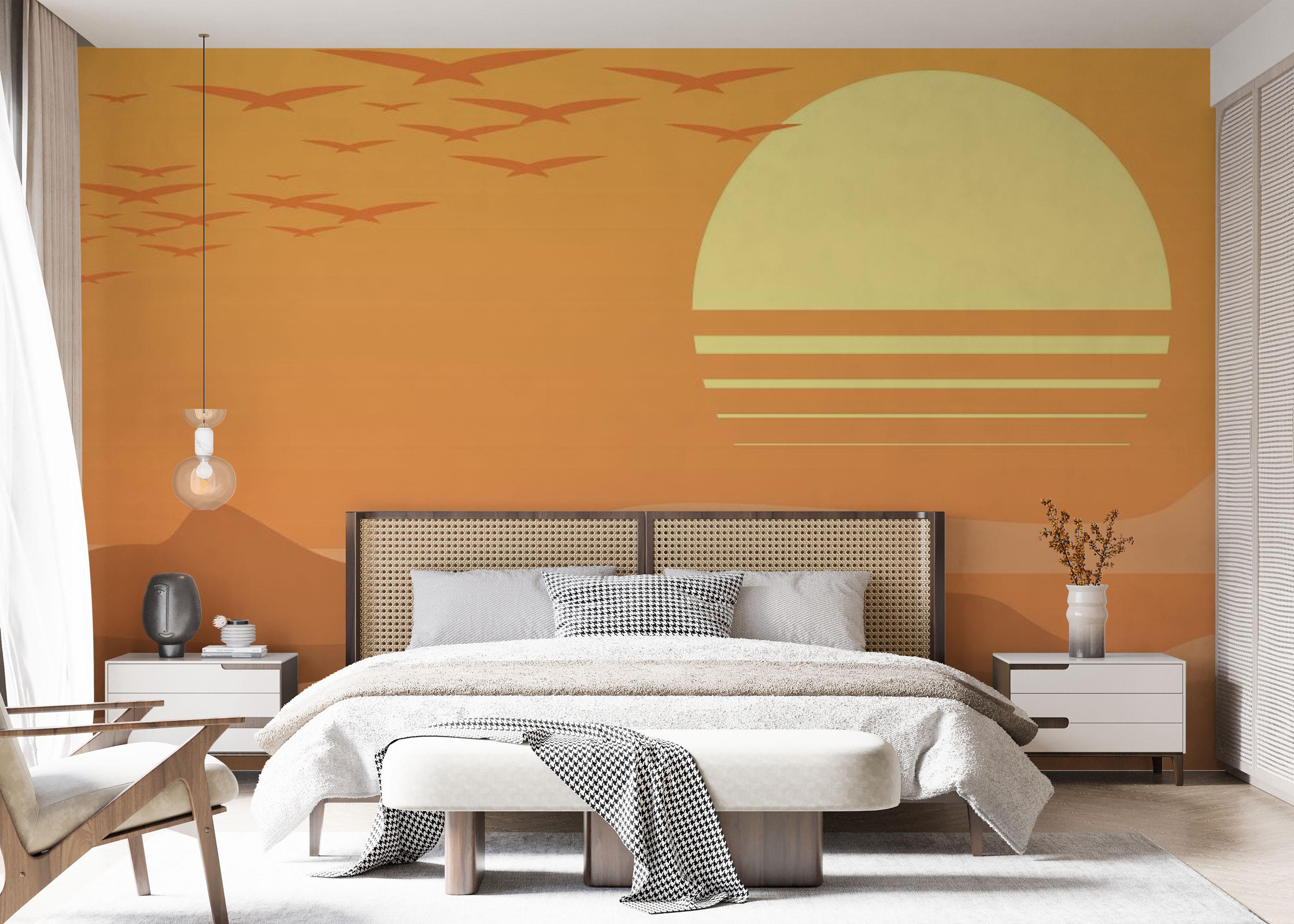 Fototapeta Afternoon Desert mockup 7