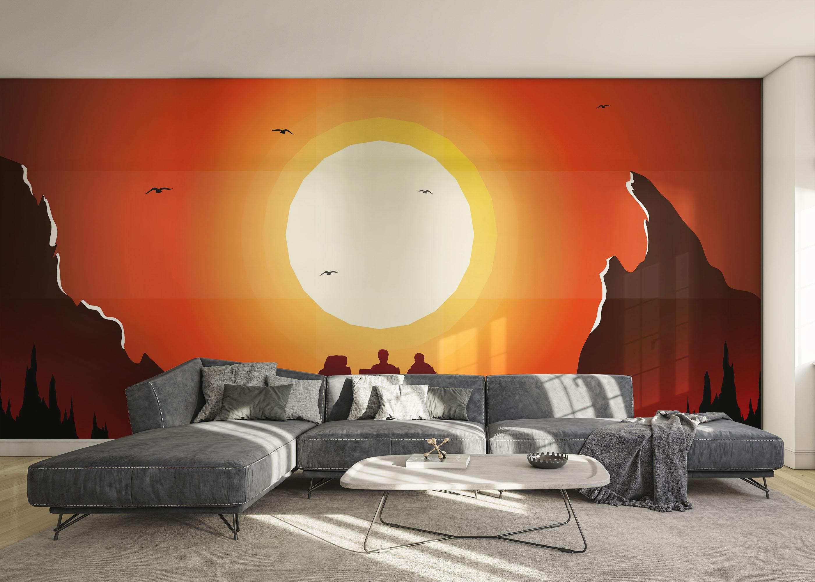 Fototapeta Friends Desert Trip mockup 0