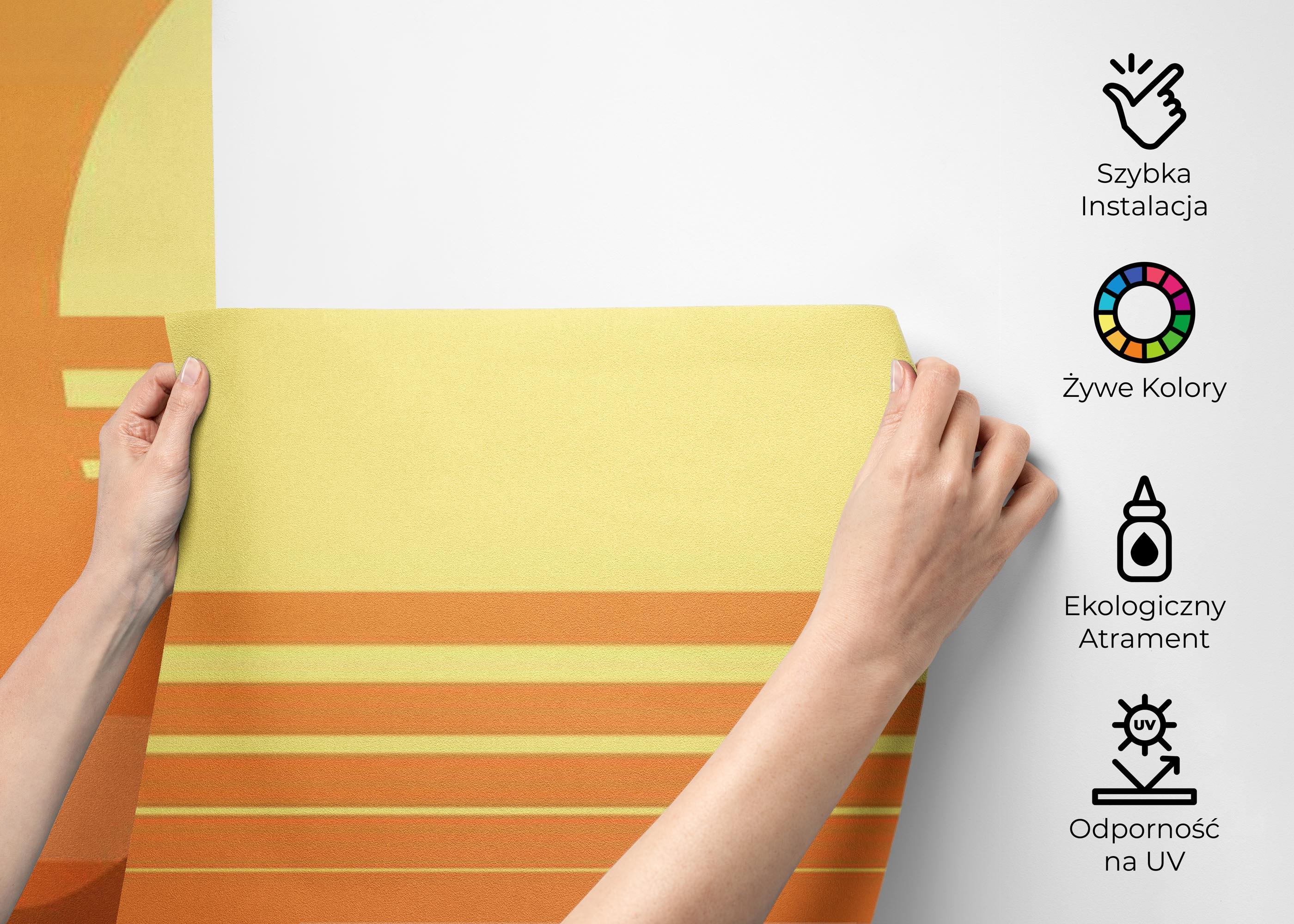 Fototapeta Afternoon Desert mockup 2