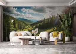 Mountain Forest Art mockup 6