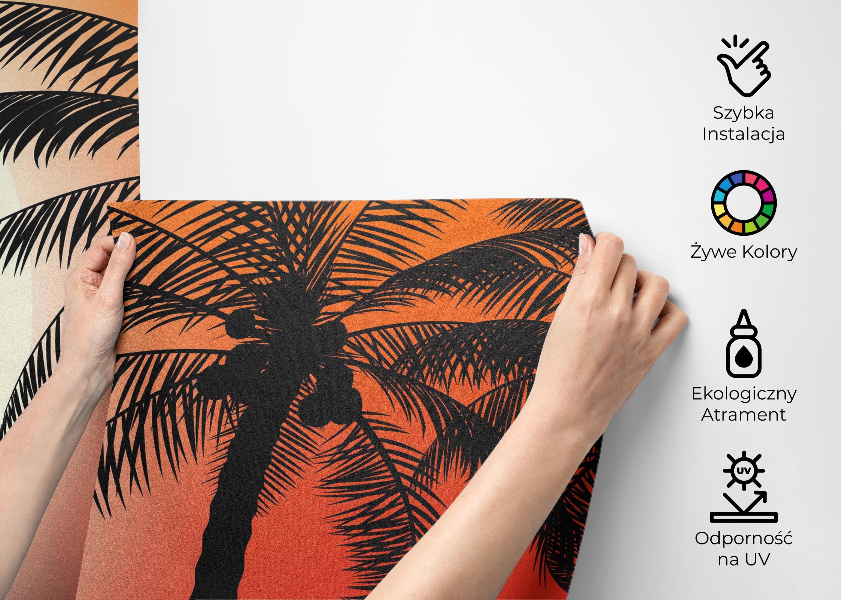 Fototapeta Beach Chair Sunset mockup 2