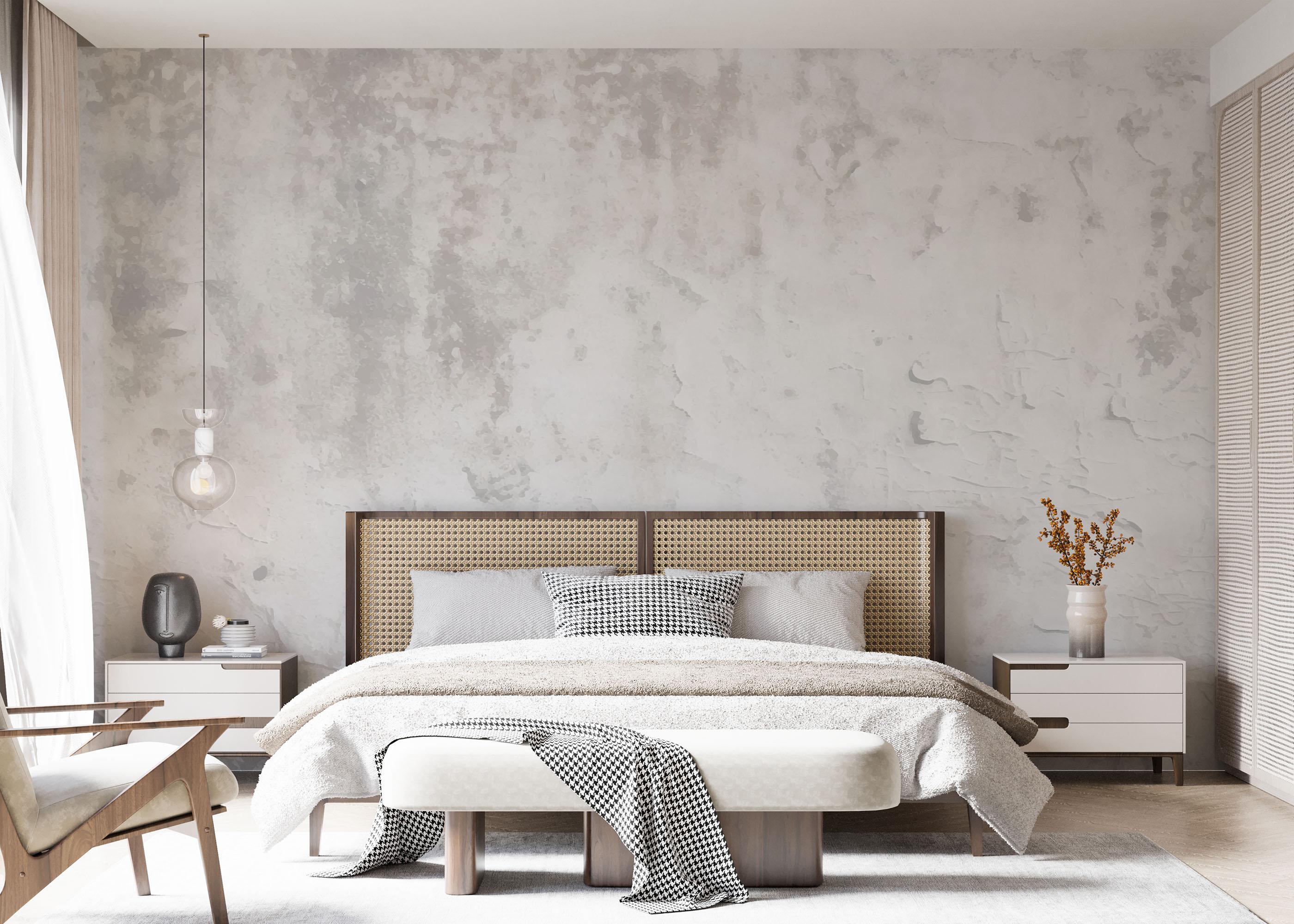 Fototapeta Light Blue Concrete mockup 7