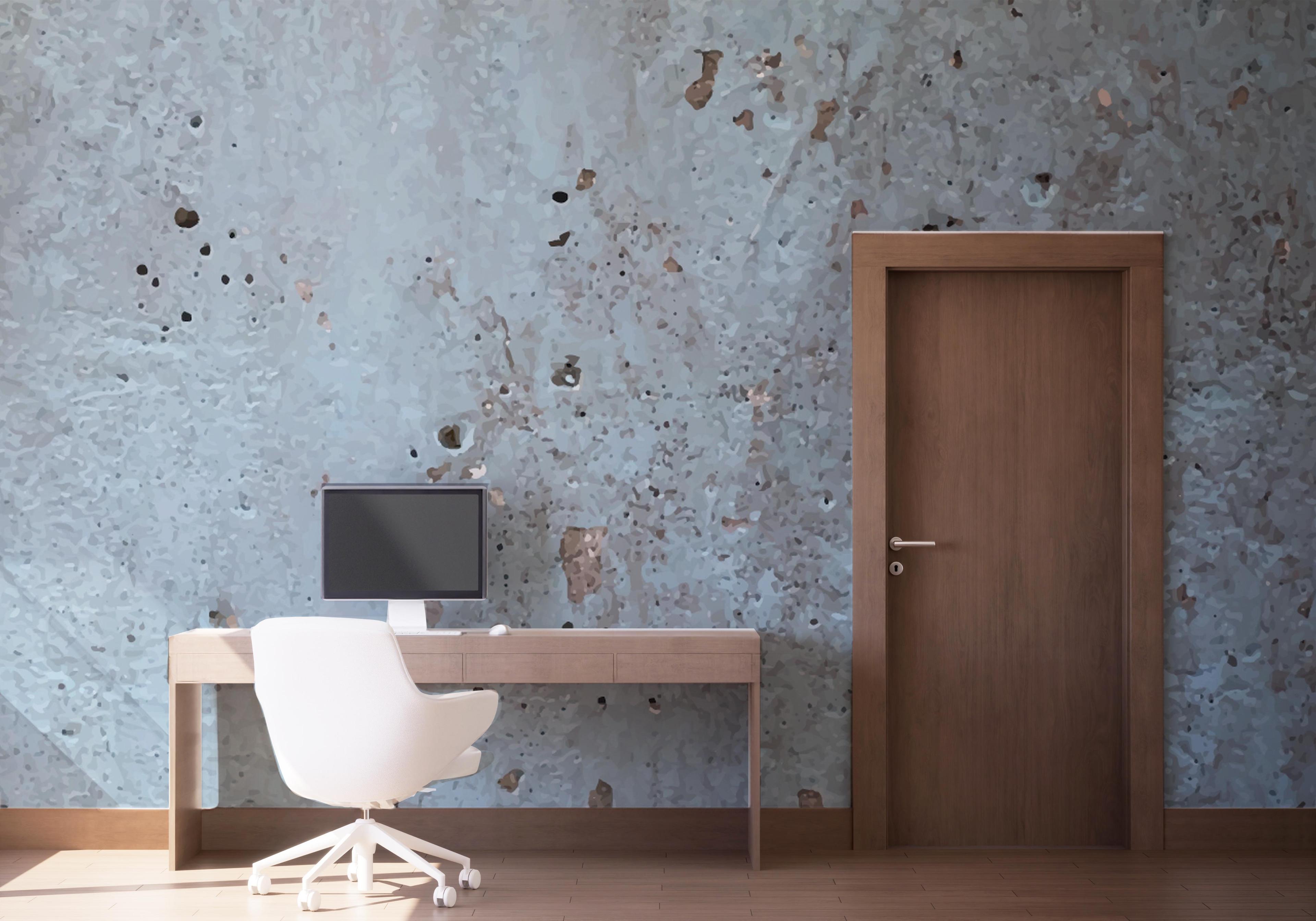 Fototapeta Brown Crack Concrete mockup 1