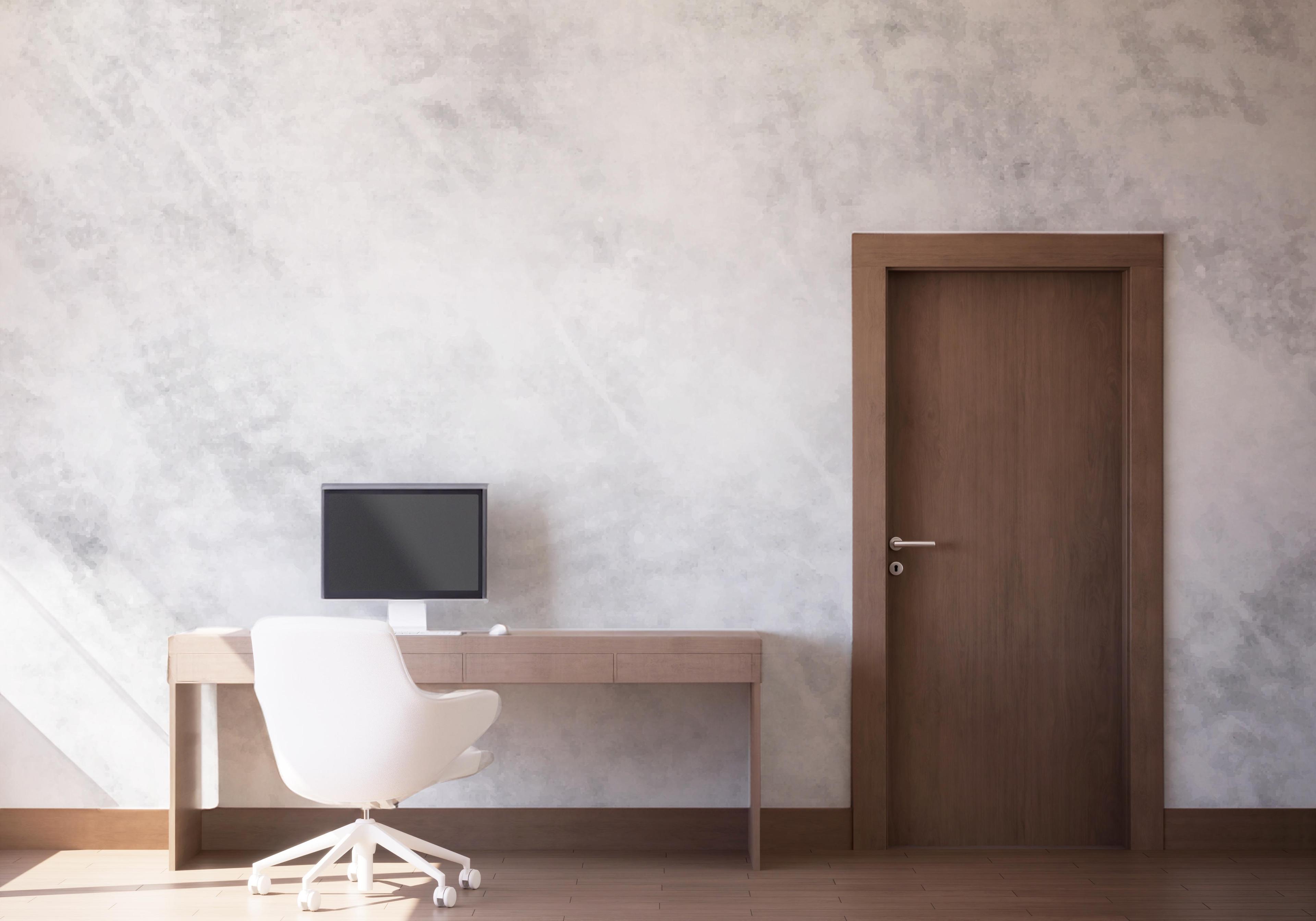 Fototapeta Concrete Grey Wall mockup 1