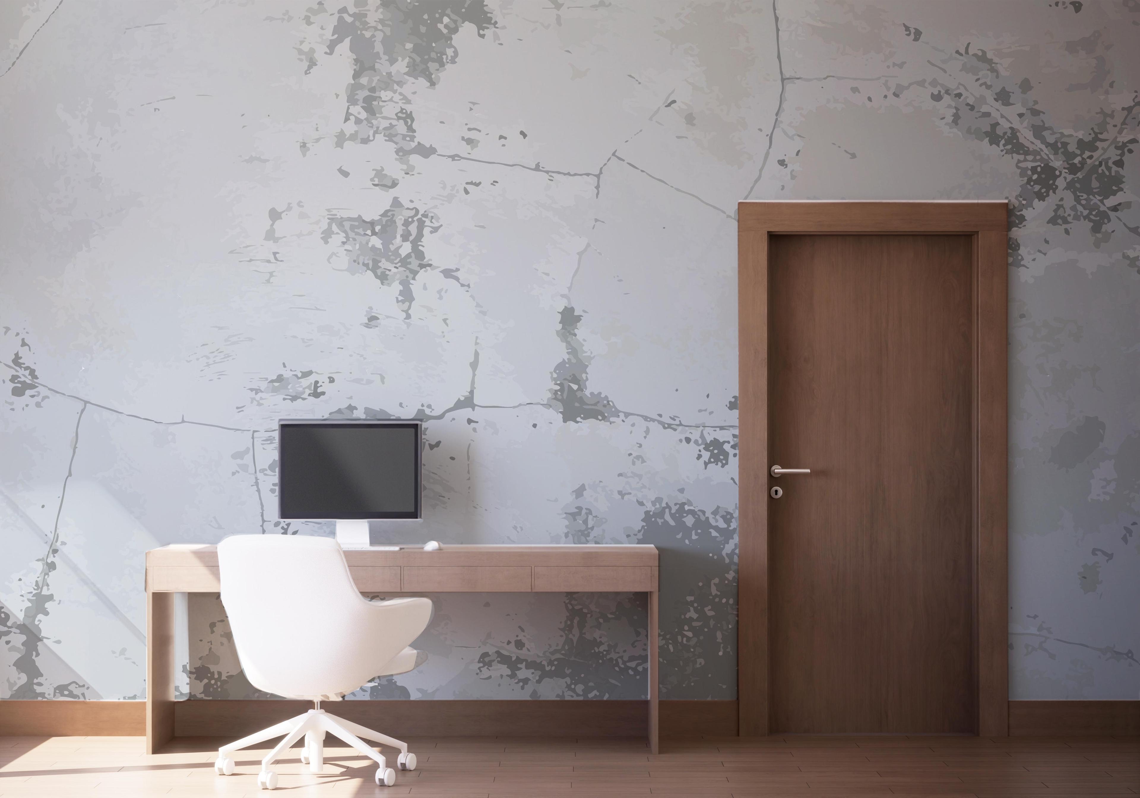 Fototapeta Purple Light Concrete mockup 1