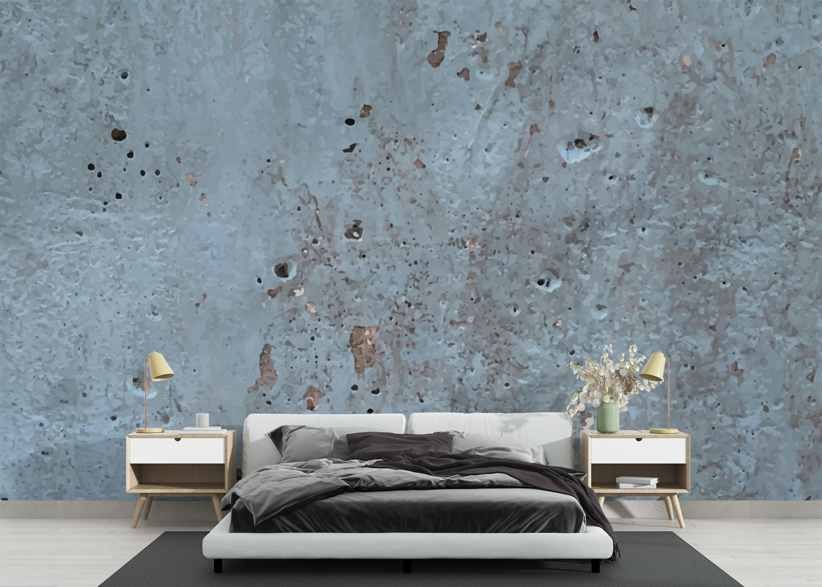 Fototapeta Brown Crack Concrete mockup 3