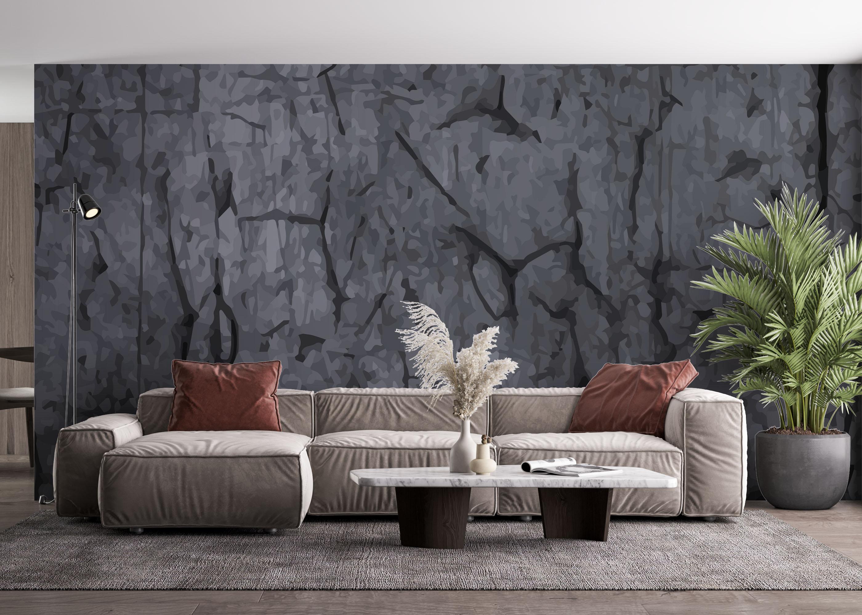 Fototapeta Big Crack Concrete mockup 4