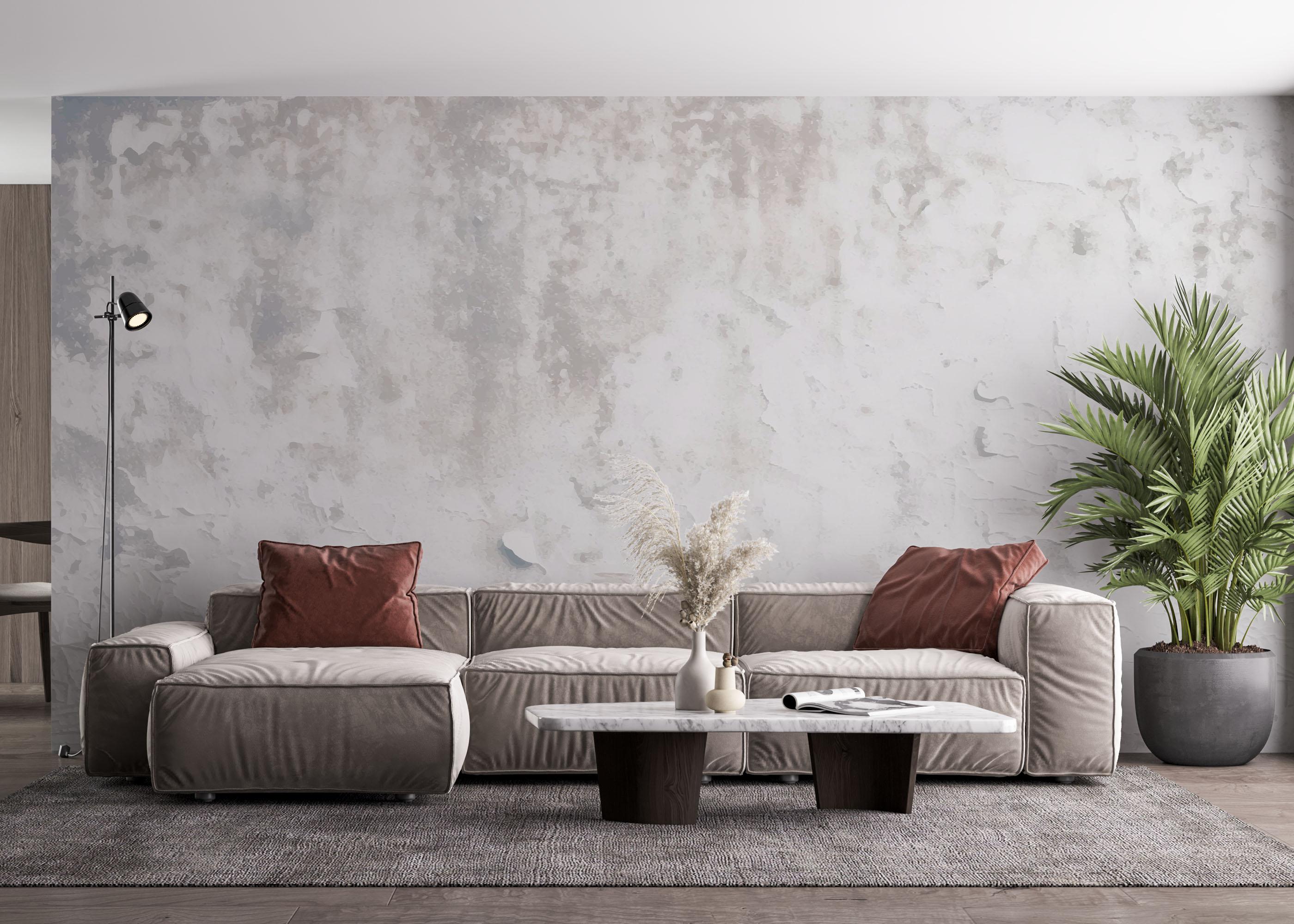 Fototapeta Light Blue Concrete mockup 4