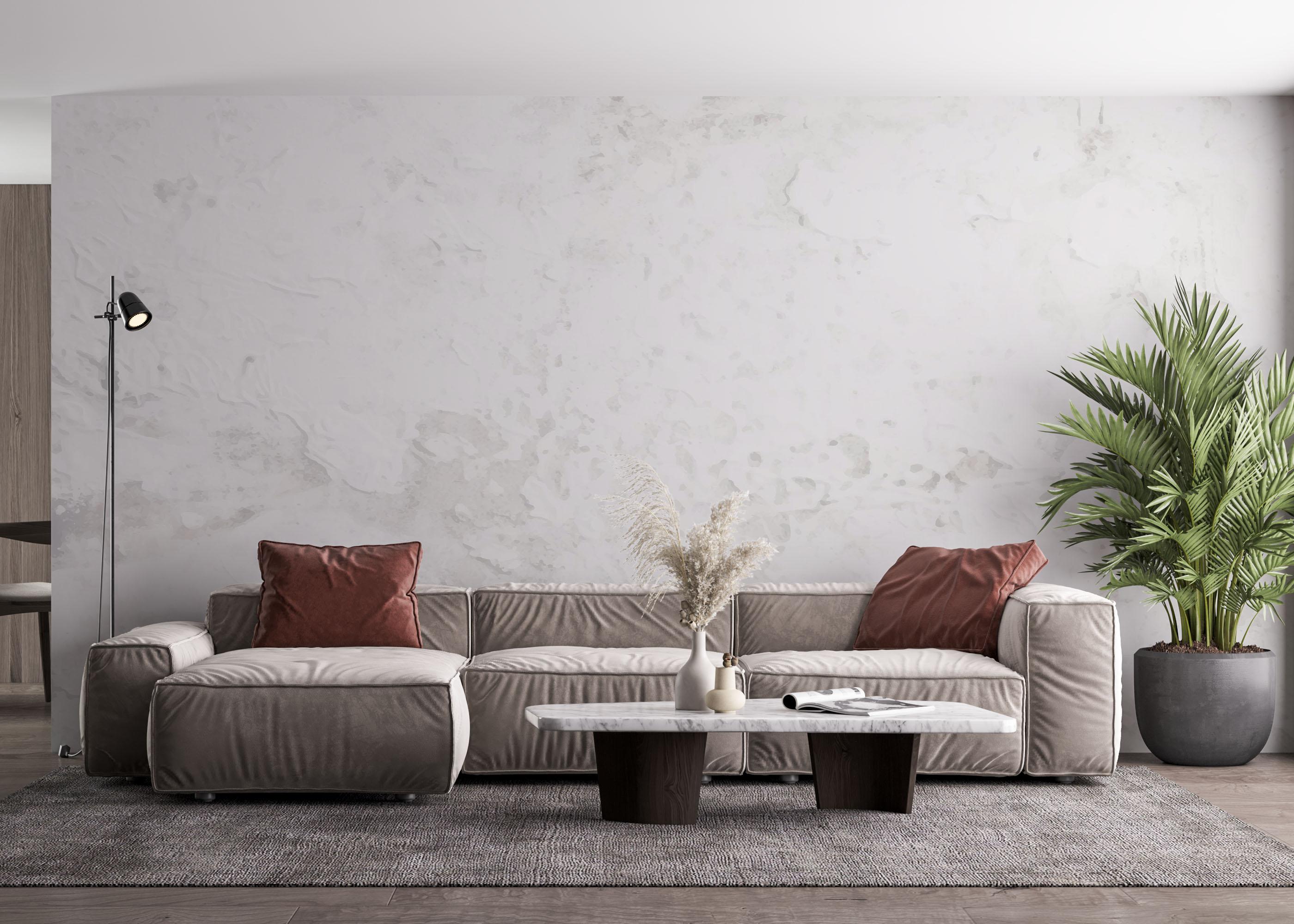 Fototapeta Paper Concrete Wall mockup 4