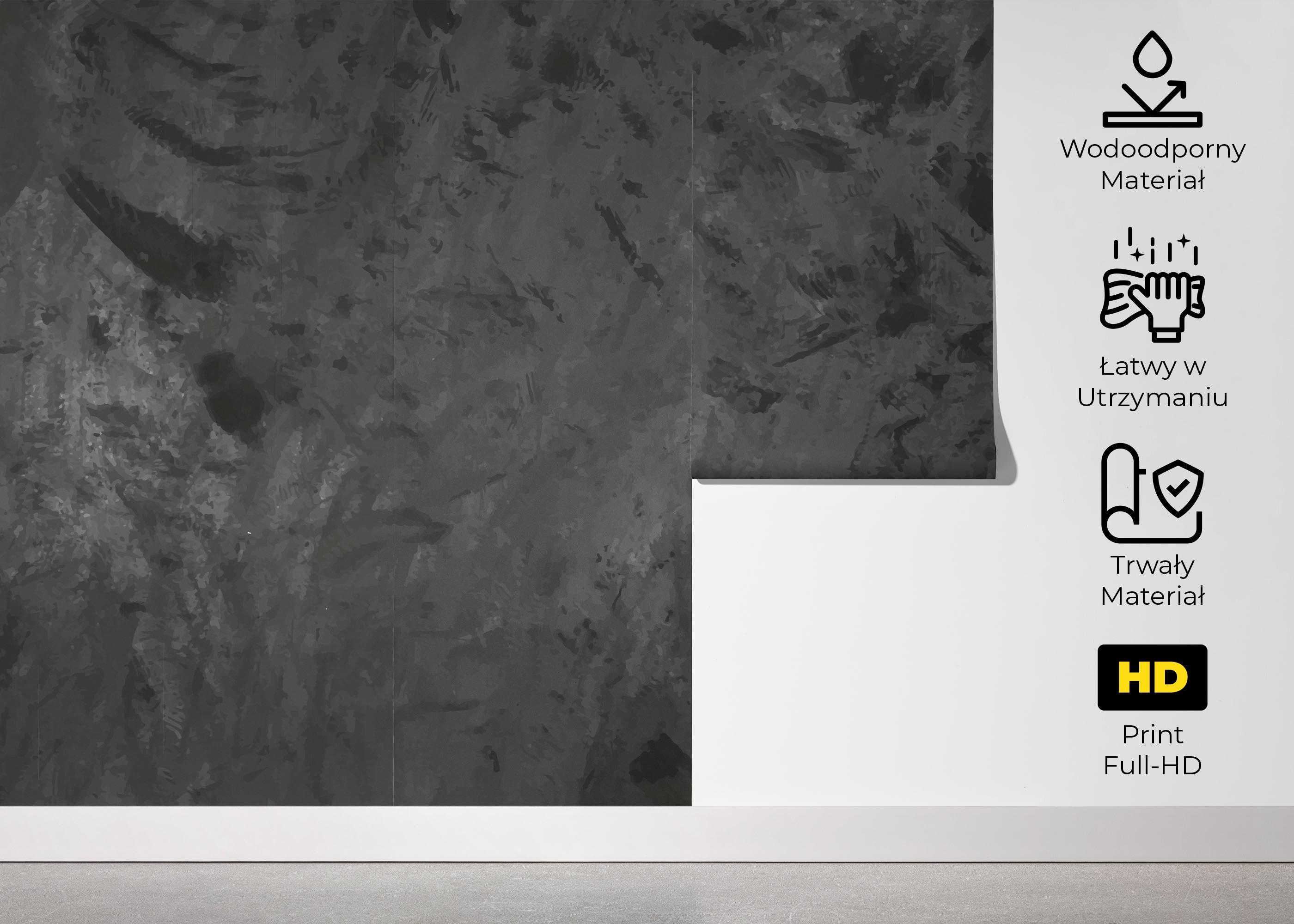 Fototapeta Concrete Dark Grey mockup 5