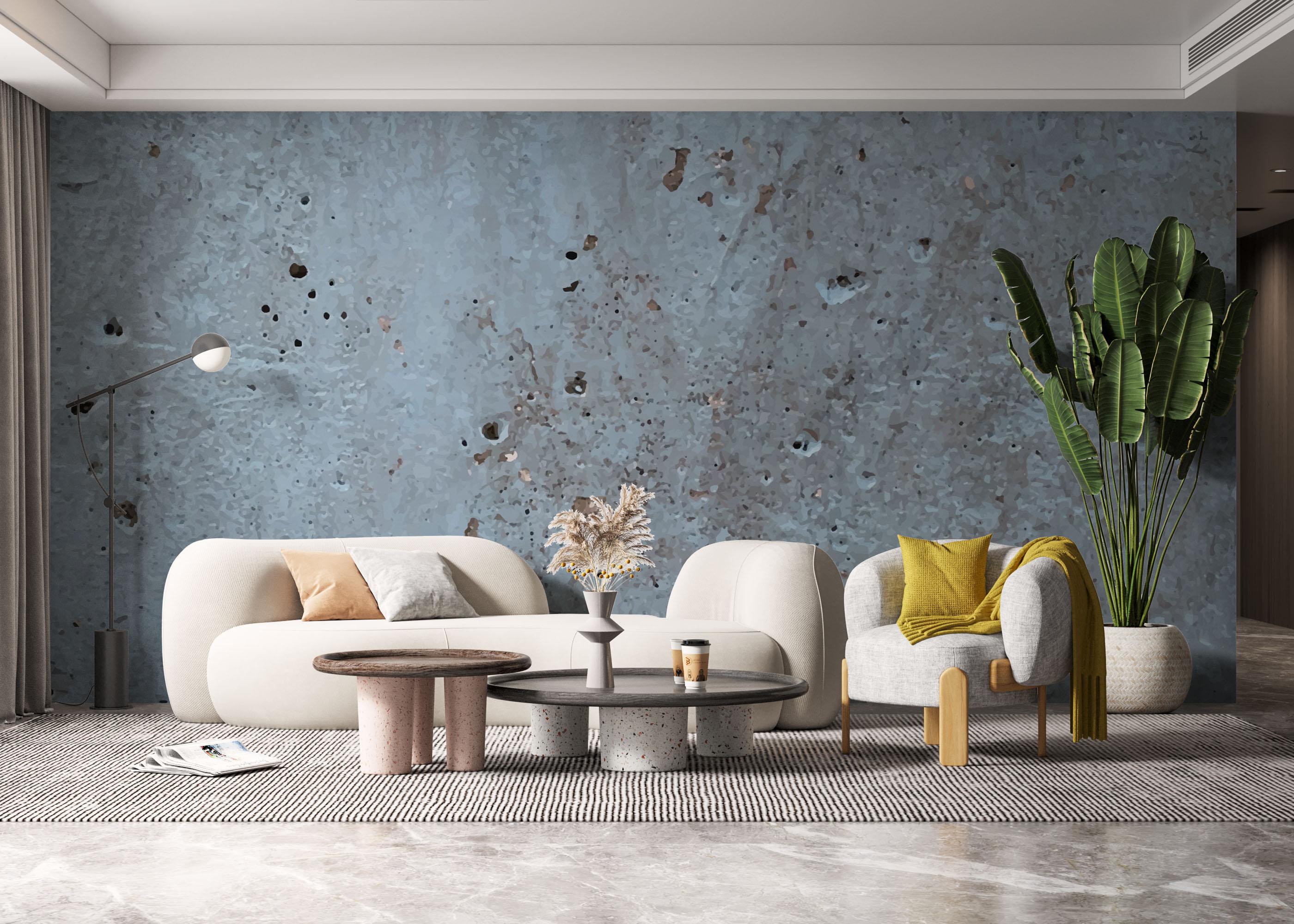 Fototapeta Brown Crack Concrete mockup 6