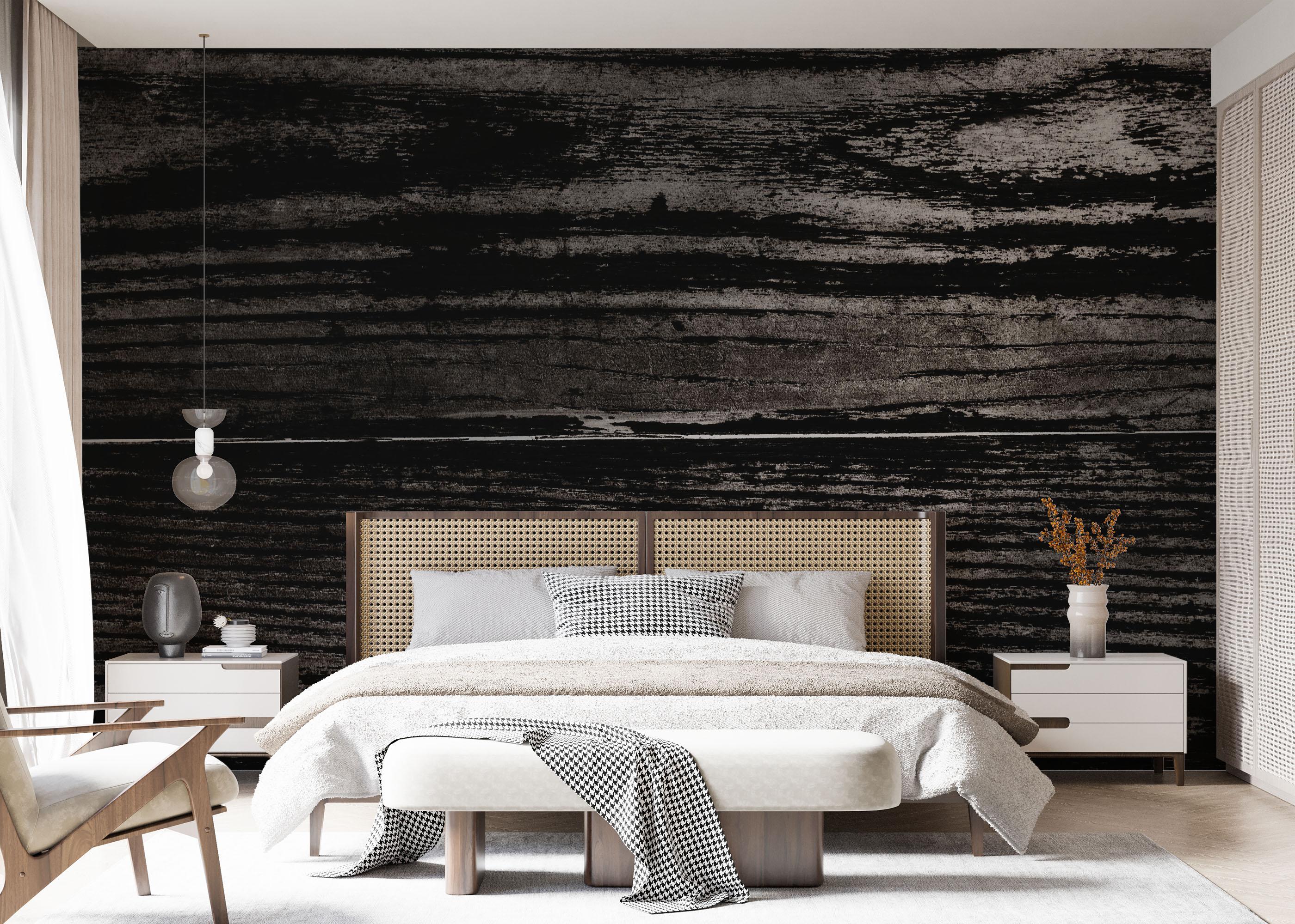 Fototapeta Dark Wood Art mockup 7