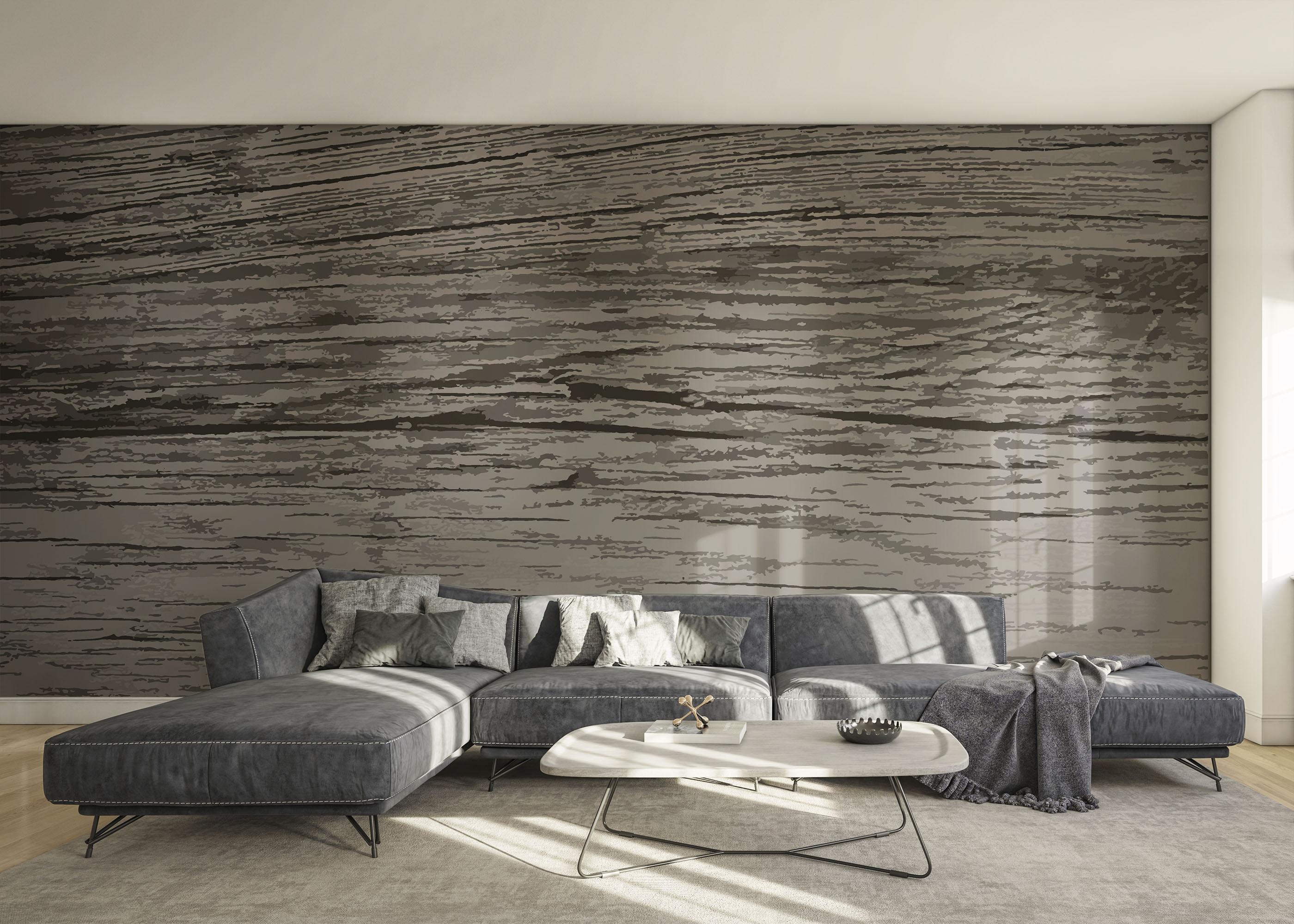 Fototapeta Cream Grey Wood mockup 0