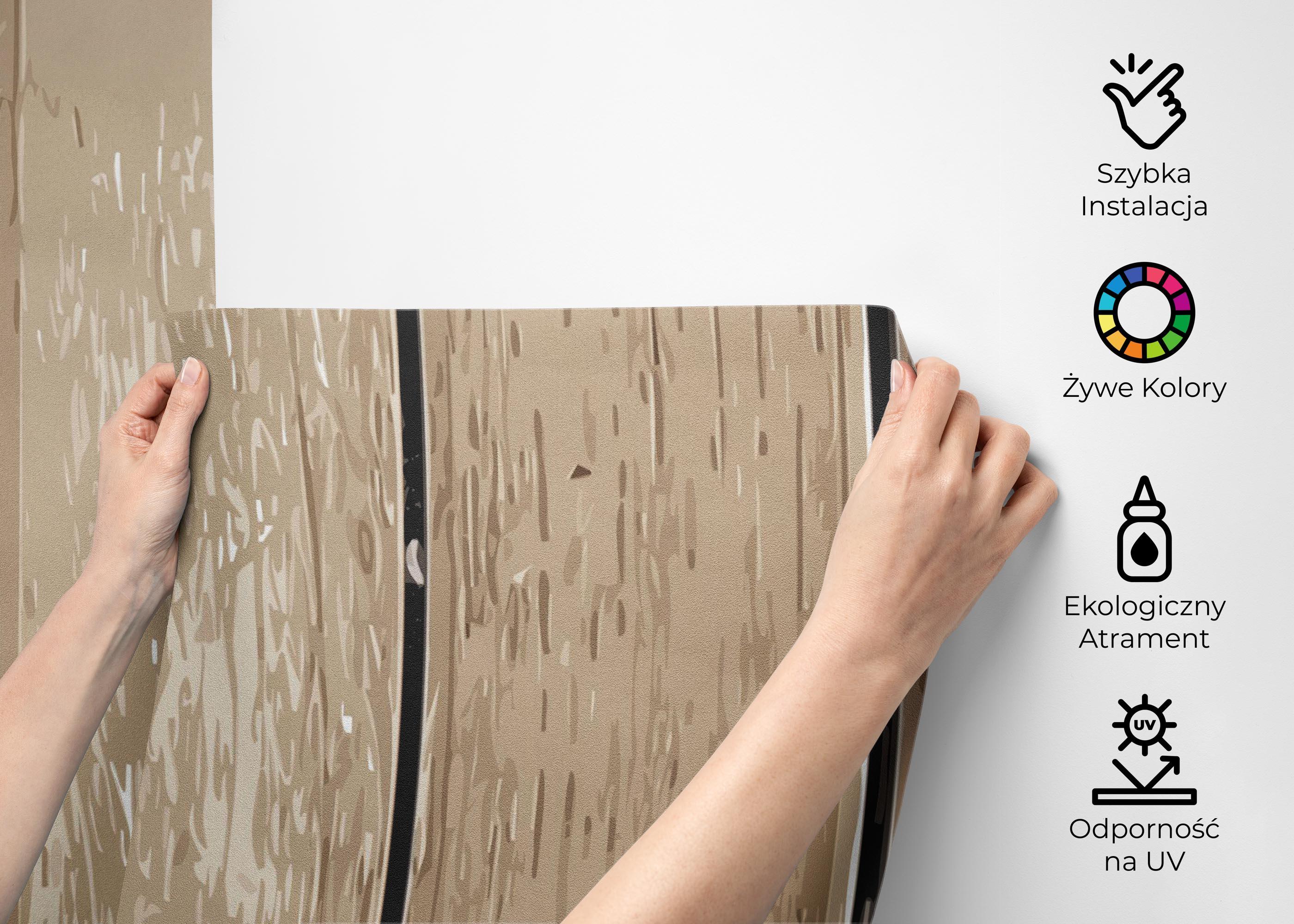 Fototapeta Wooden Boards mockup 2