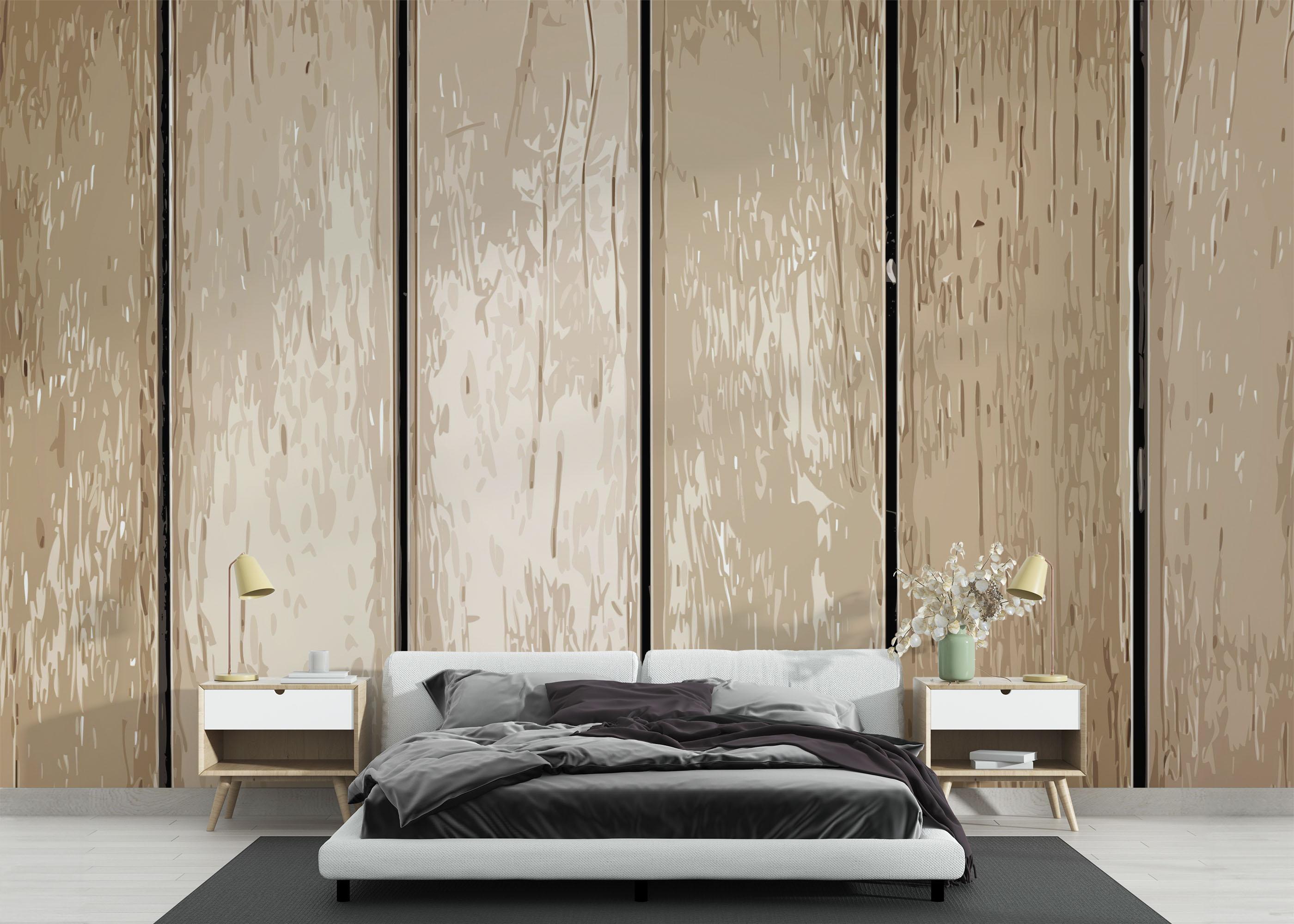 Fototapeta Wooden Boards mockup 3