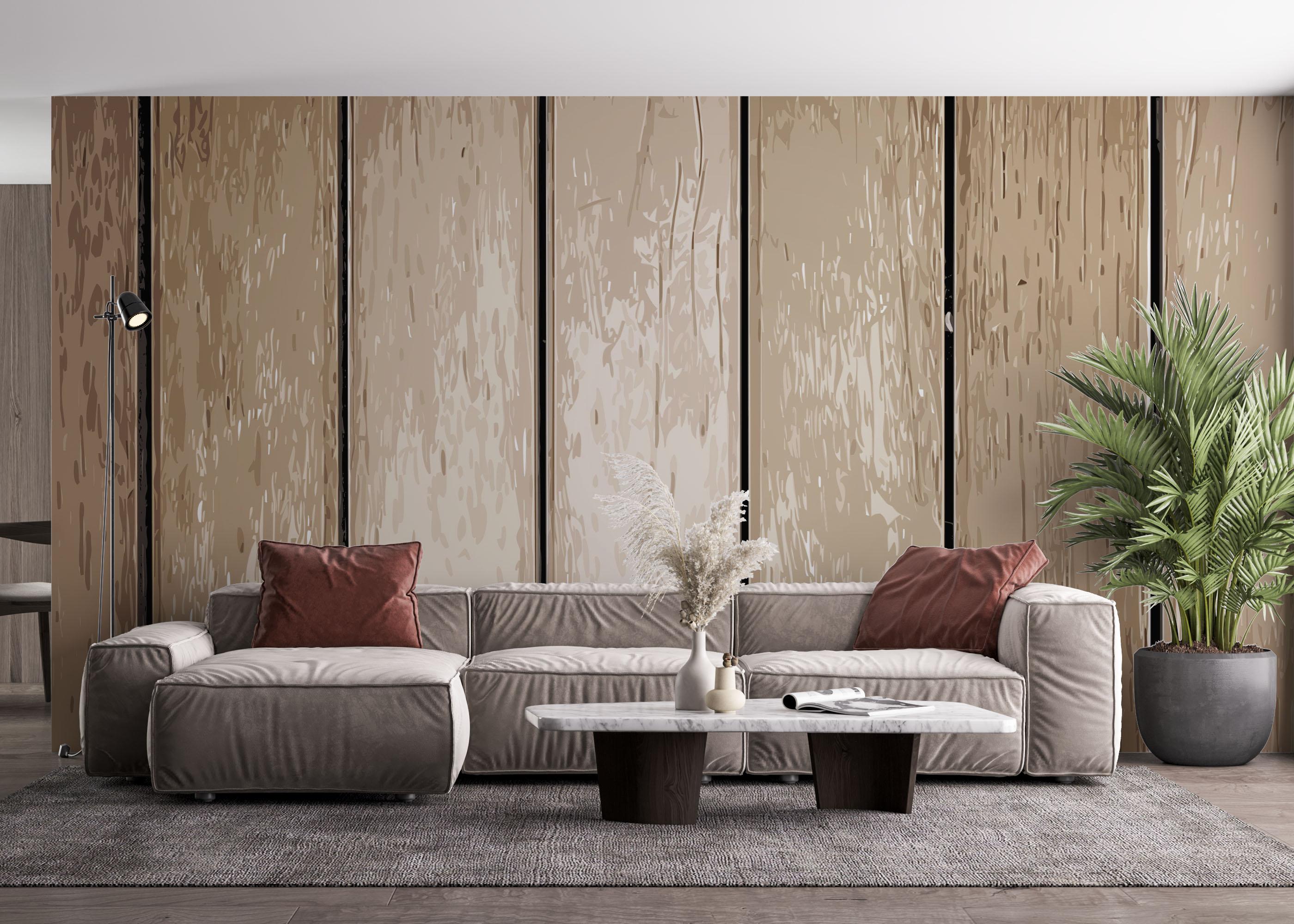 Fototapeta Wooden Boards mockup 4