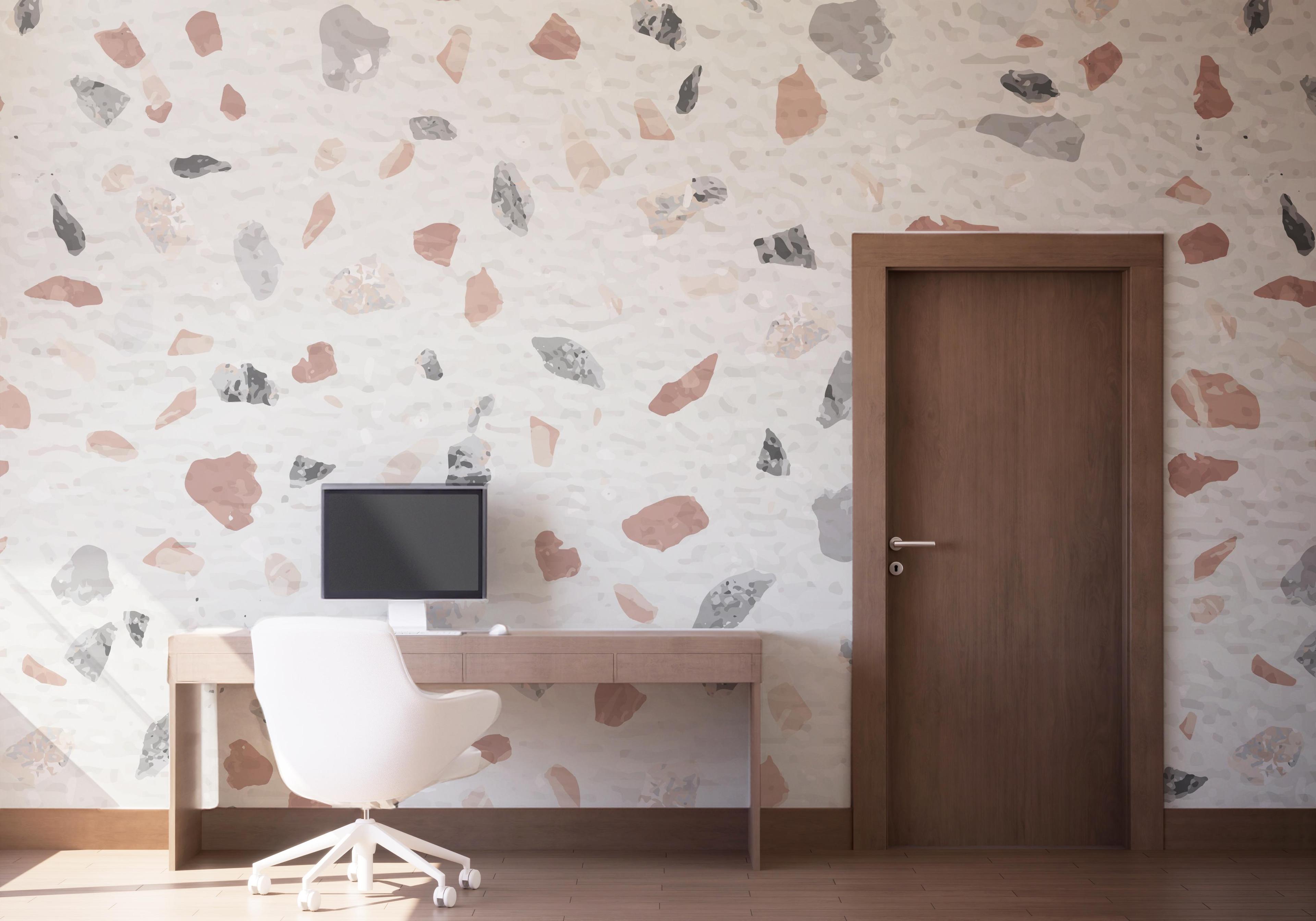 Fototapeta Texture Stone Wall mockup 1
