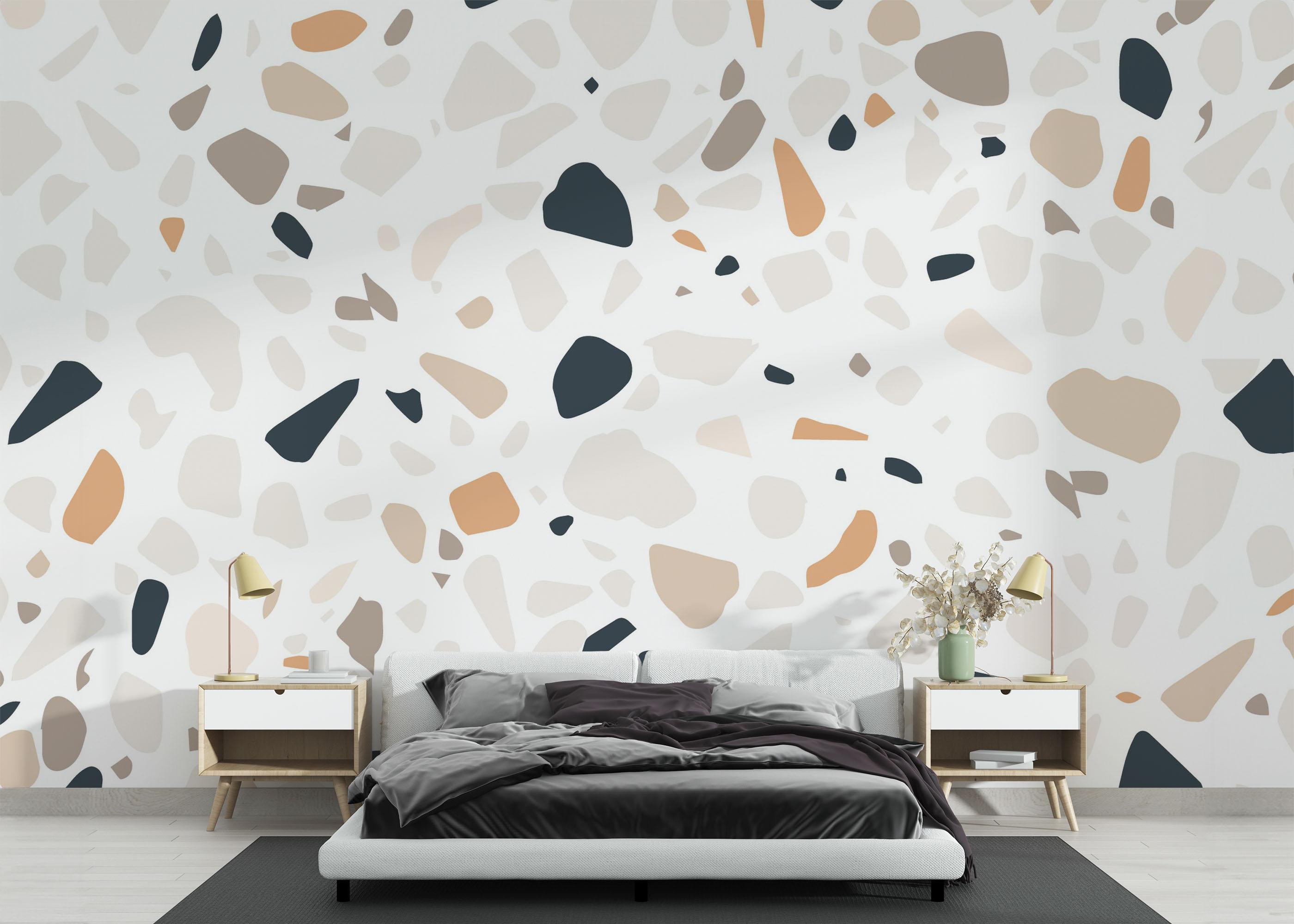 Fototapeta Cream Blue Stone mockup 3