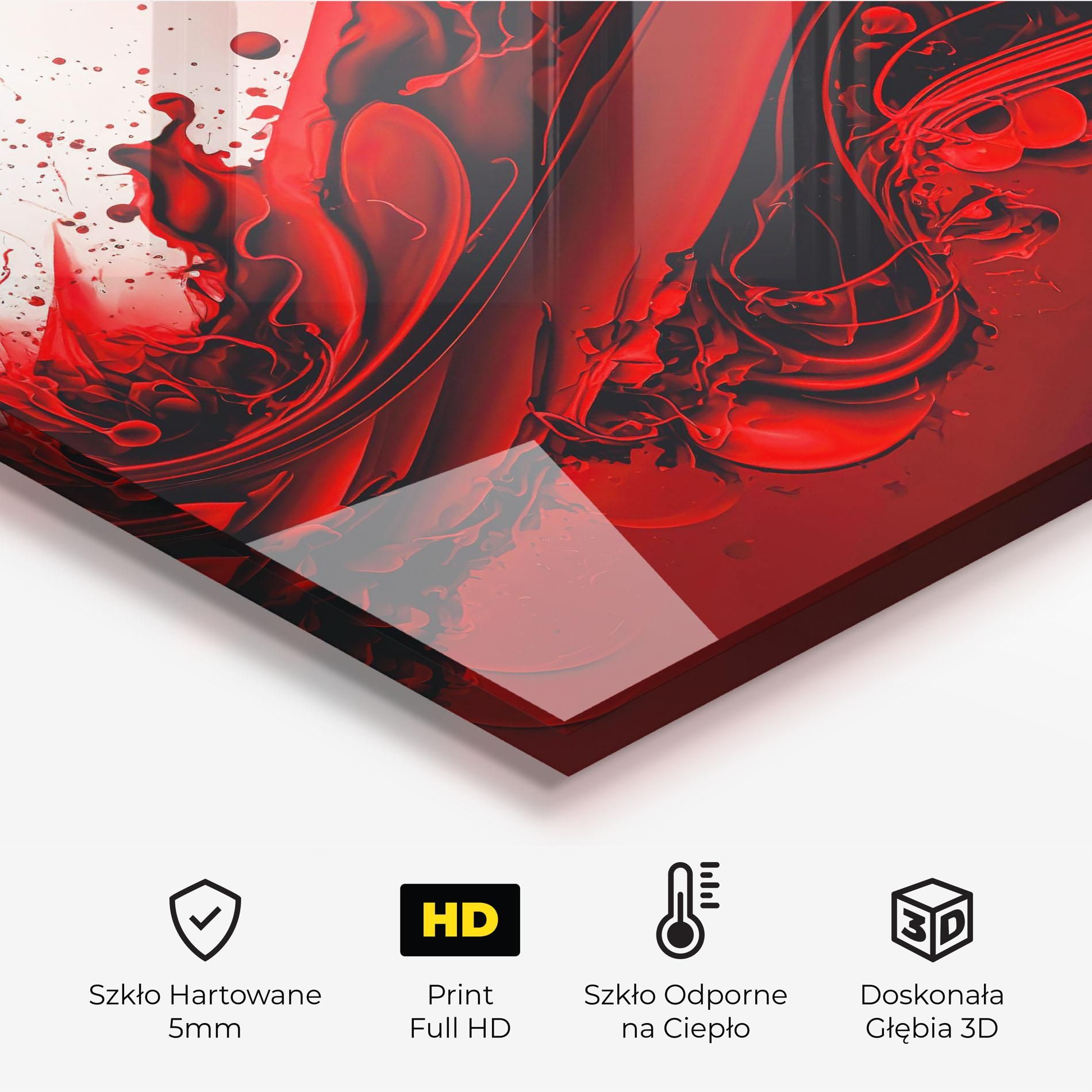 Smooth Red Color mockup 2