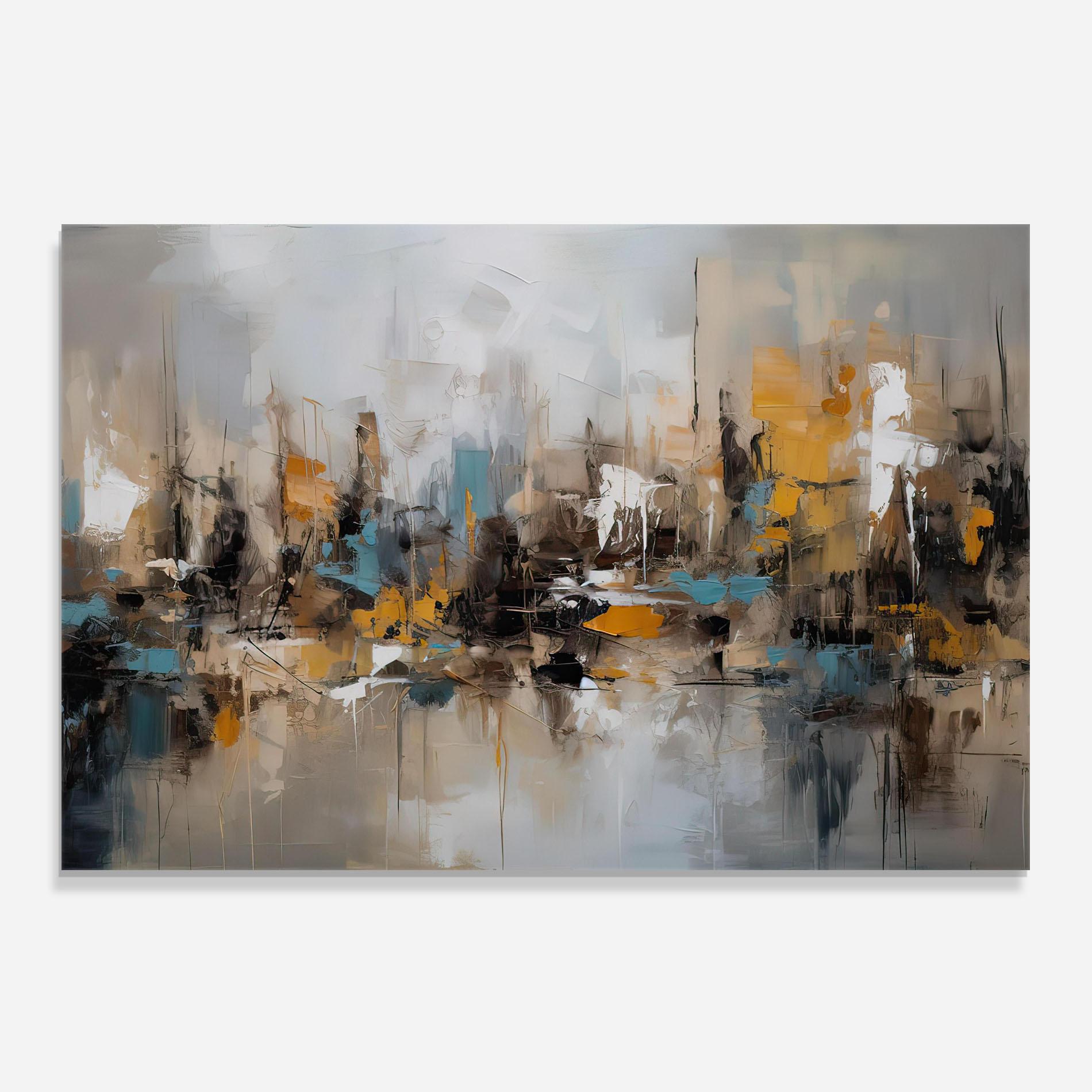 Panel Szklany do Kuchni Abstract Los Angeles mockup 0