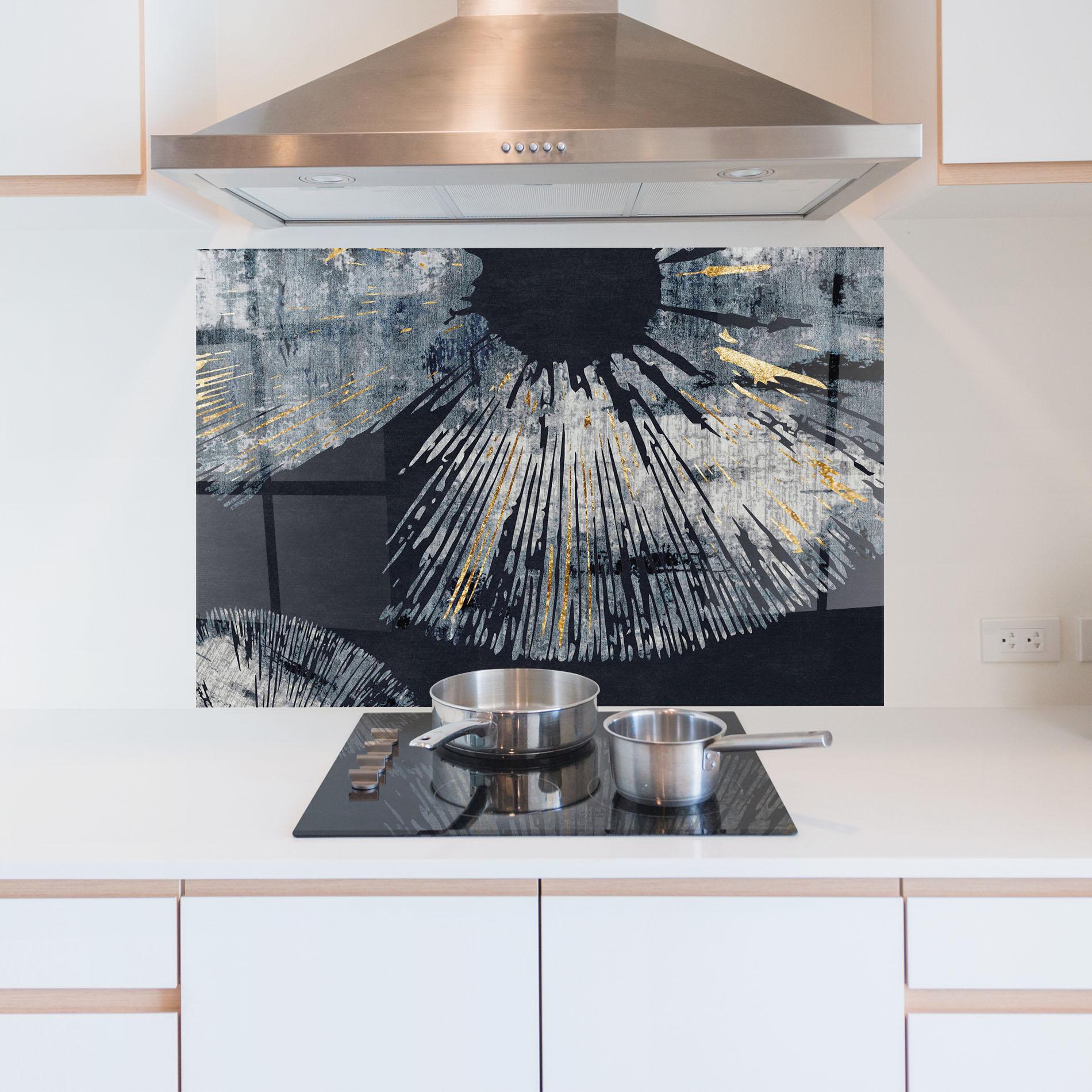 Panel Szklany do Kuchni Abstract Eye mockup 5