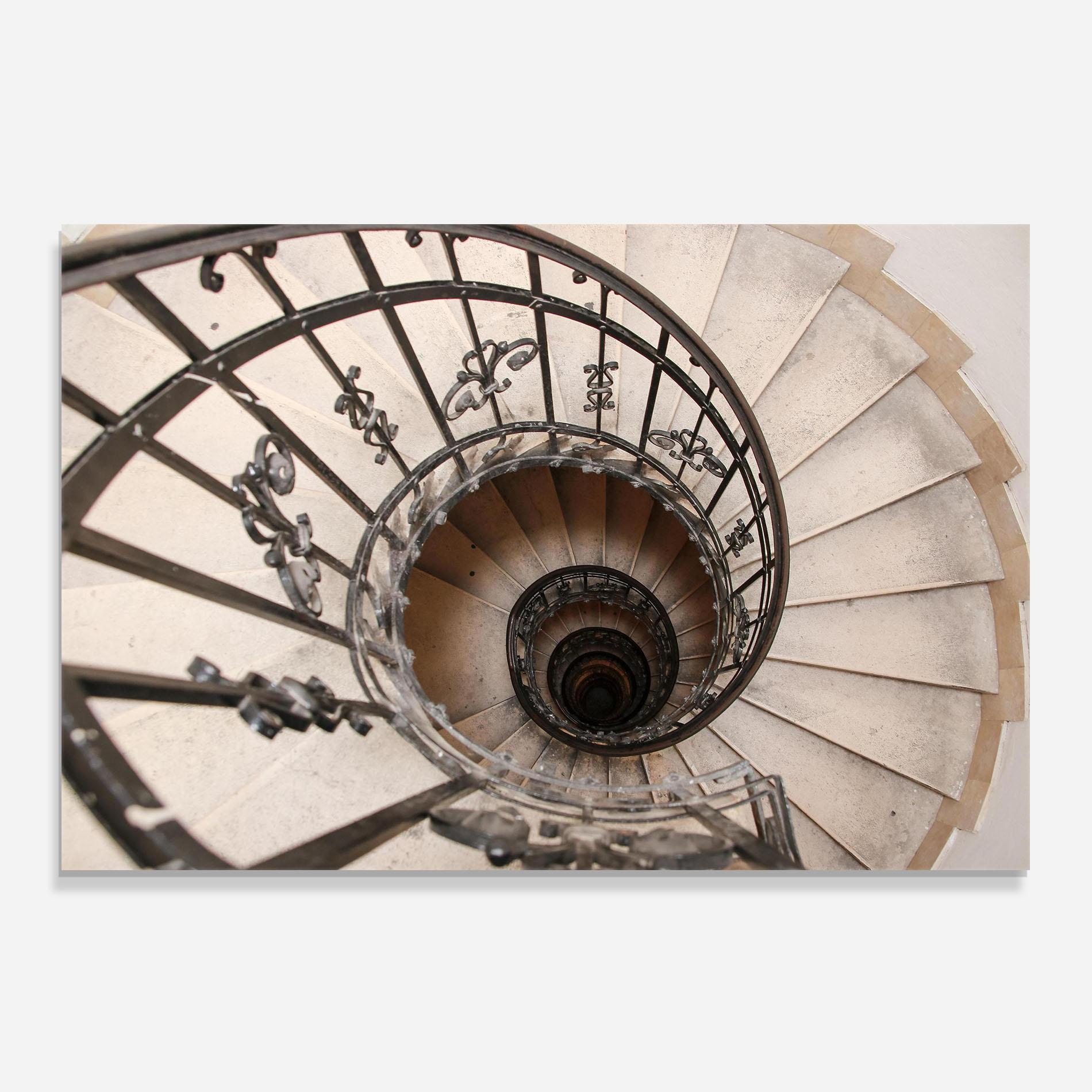 Panel Szklany do Kuchni Old House Stairs mockup 0