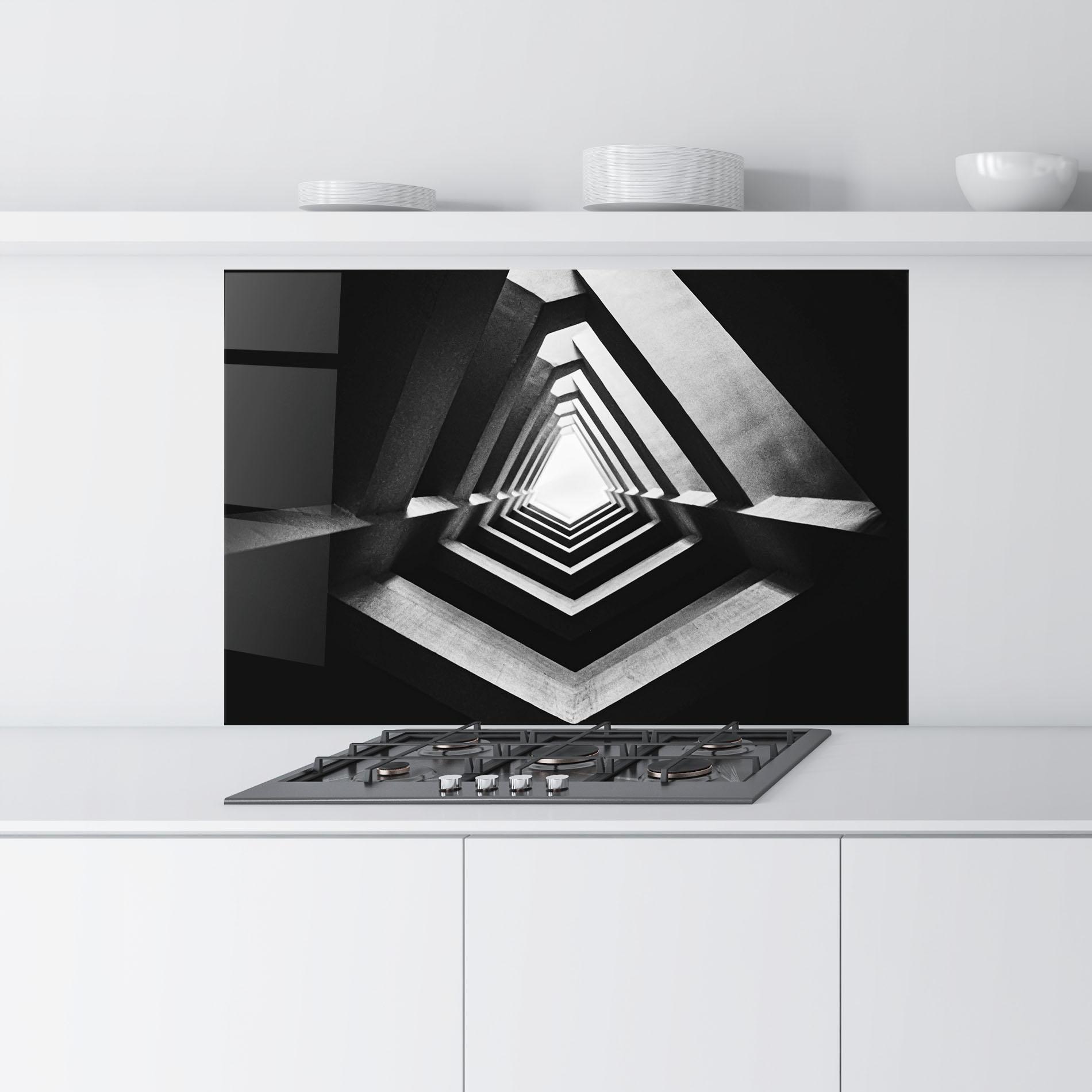 Panel Szklany do Kuchni Dark Shadow mockup 9