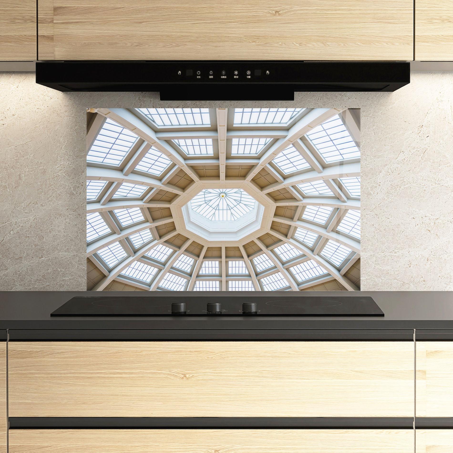 Panel Szklany do Kuchni Ceiling Dome mockup 3