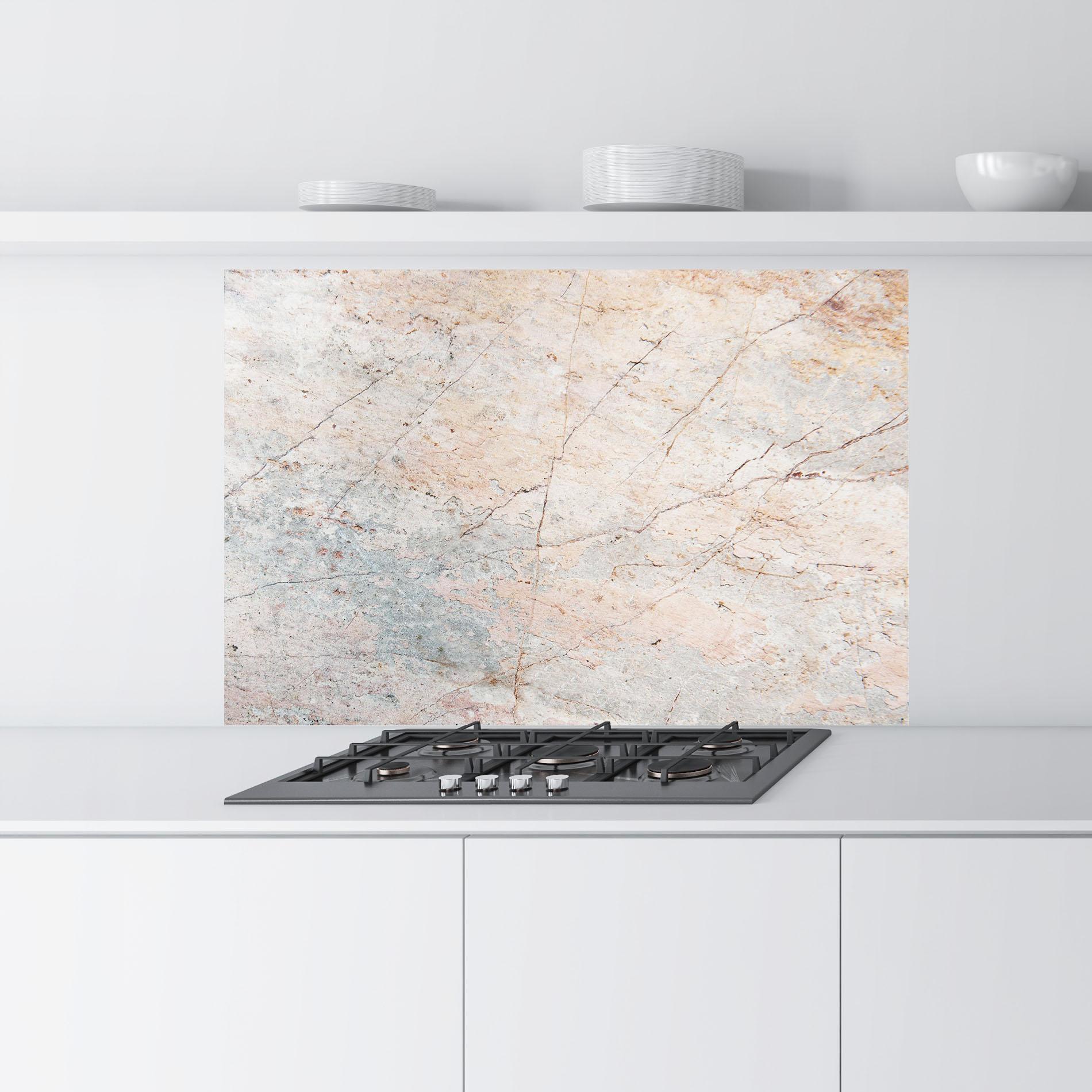 Panel Szklany do Kuchni Light Pink Grey mockup 9