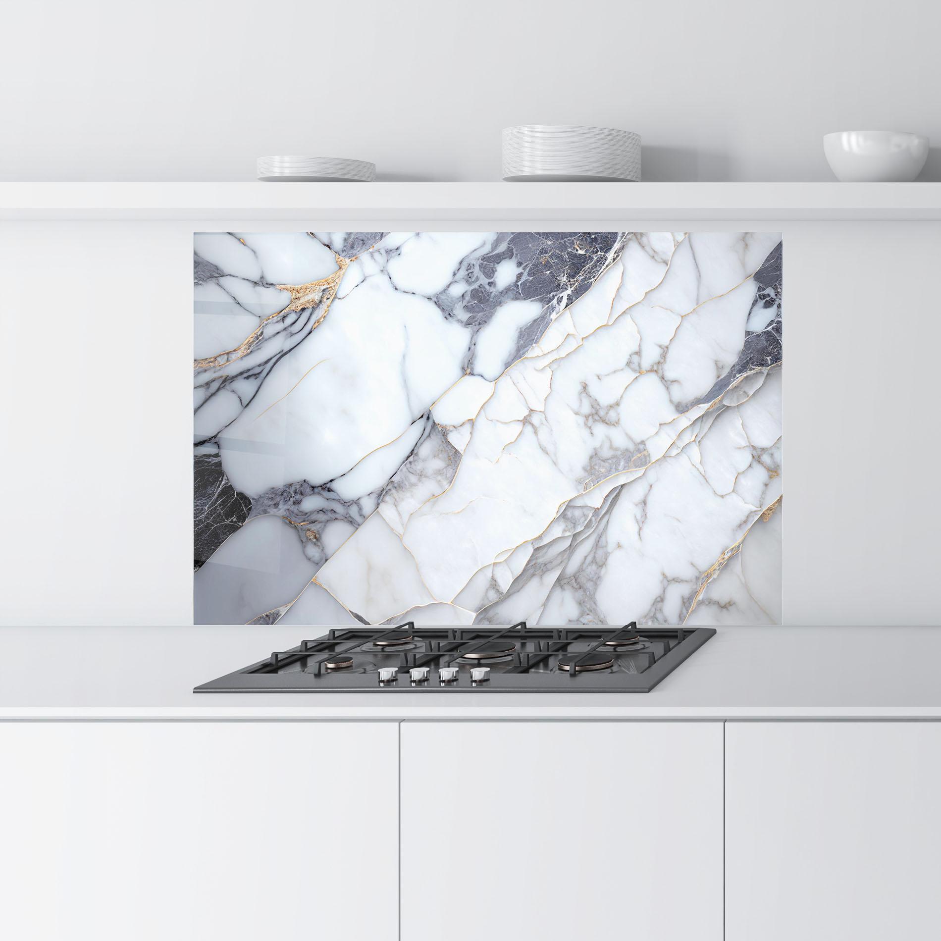Panel Szklany do Kuchni Marble Glass mockup 9