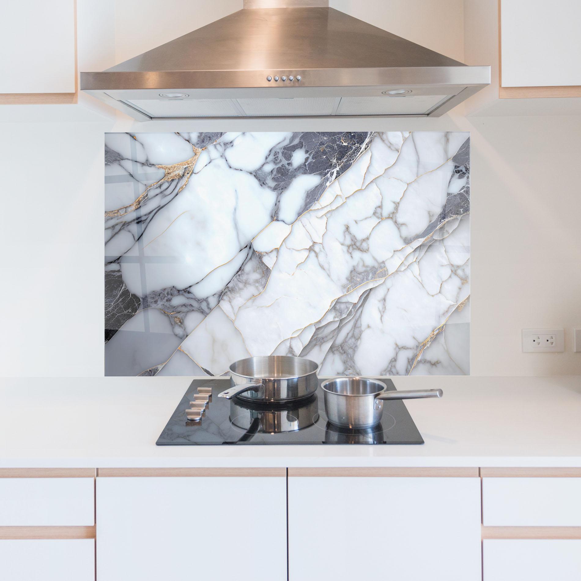 Panel Szklany do Kuchni Marble Glass mockup 5