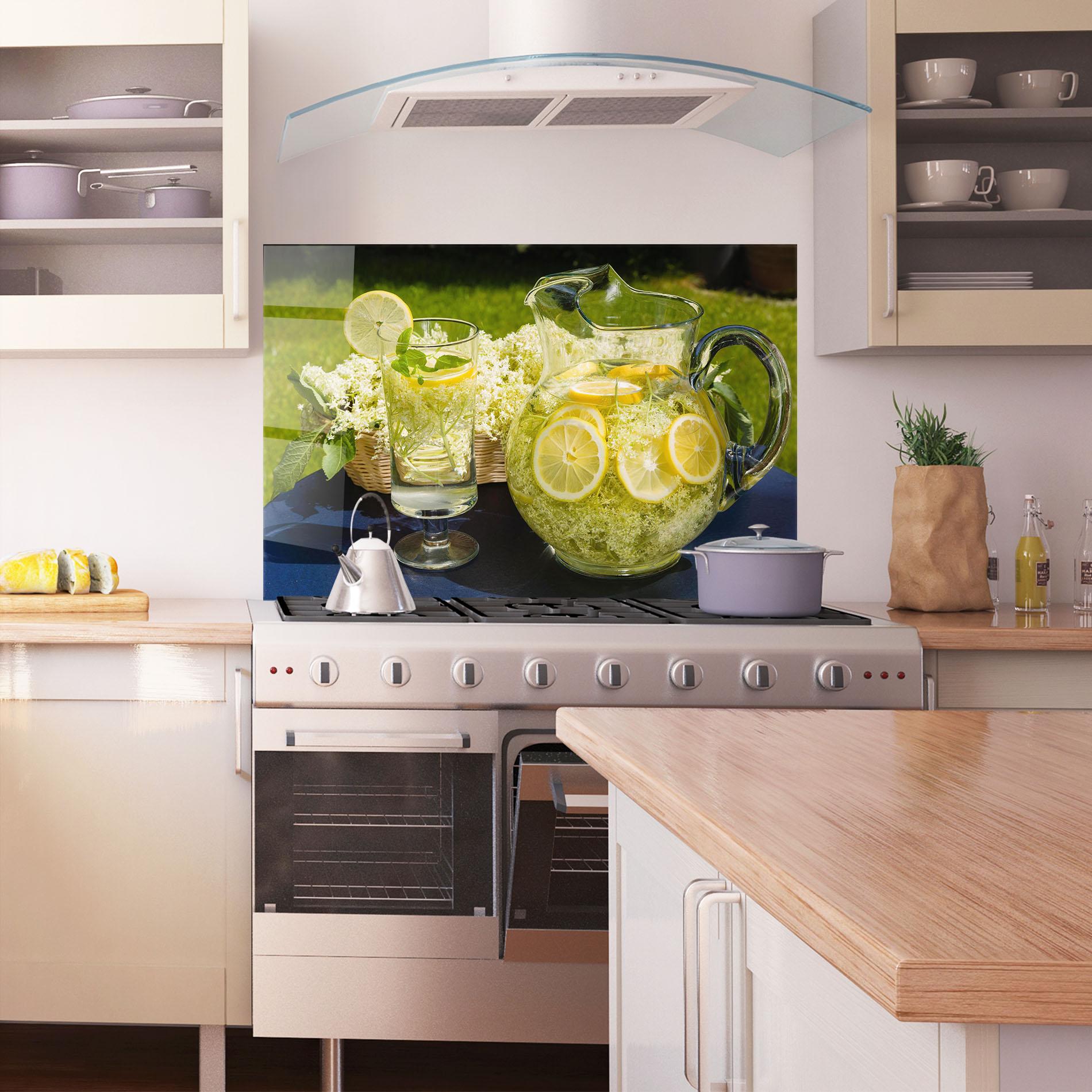 Panel Szklany do Kuchni Lemonade Outside mockup 1