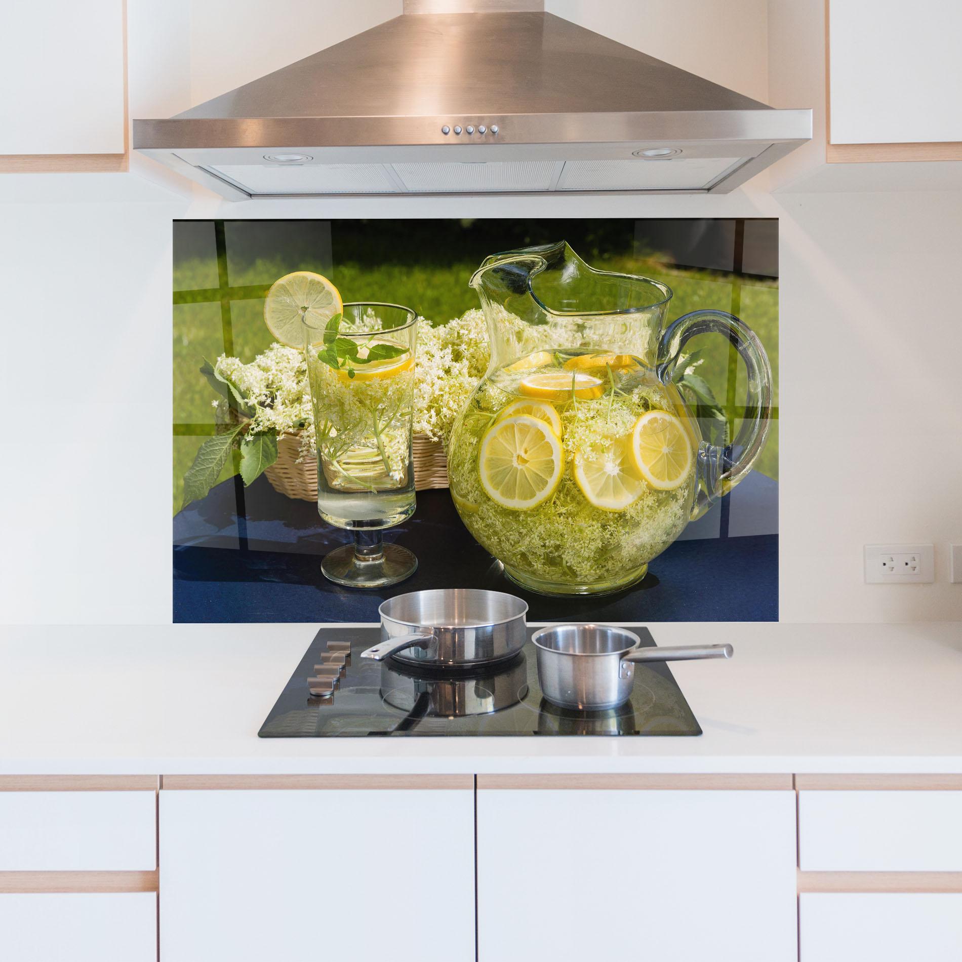 Panel Szklany do Kuchni Lemonade Outside mockup 5