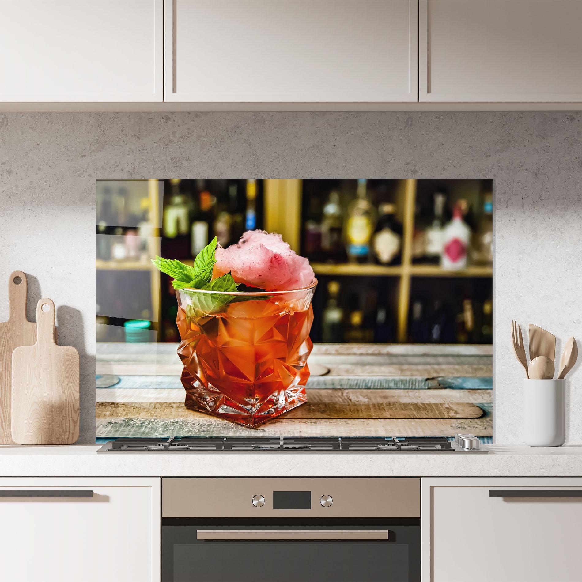 Panel Szklany do Kuchni Cola Drink mockup 7